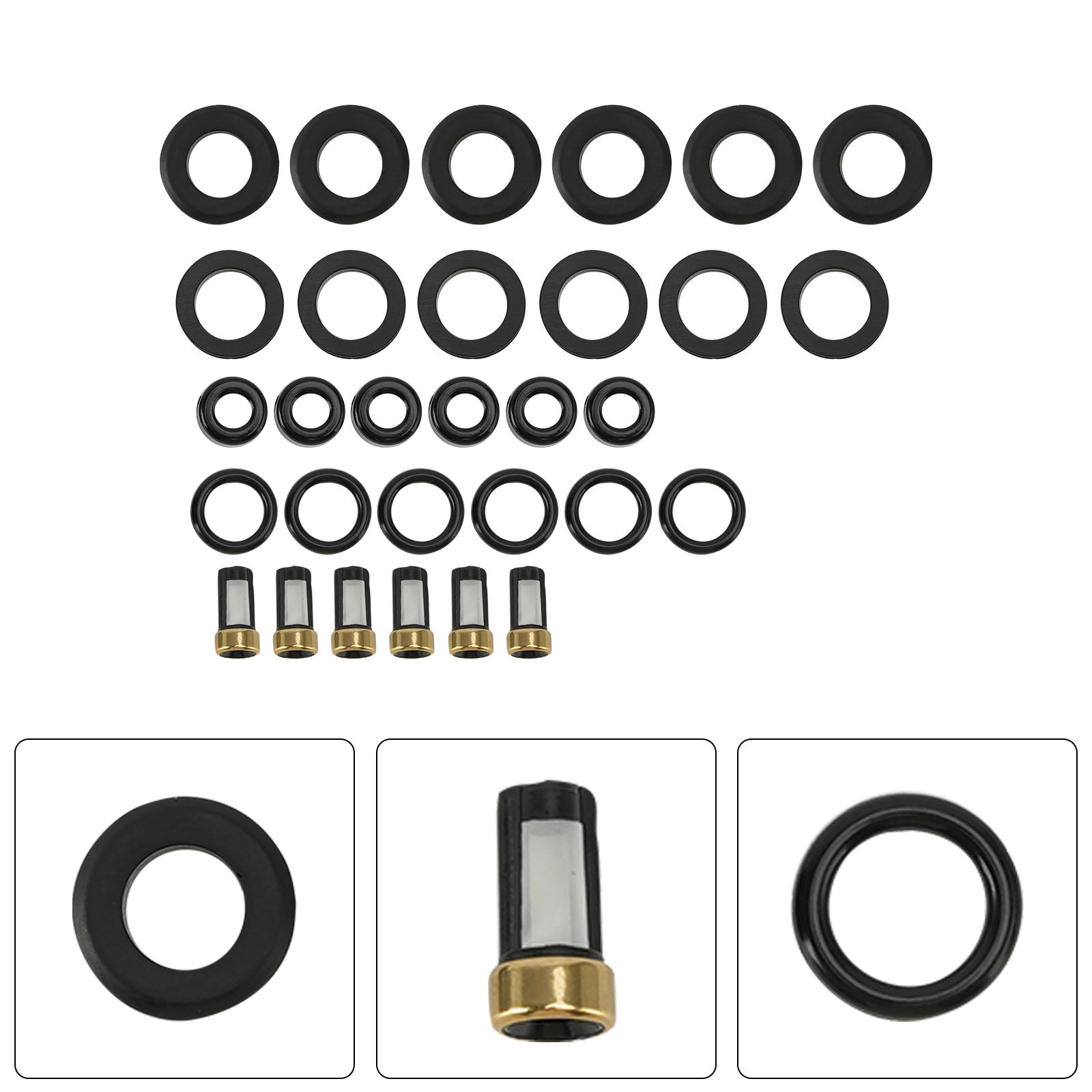 Fuel Injector Seal O-Ring 16611-AA740 Fit Subaru Legacy Tribeca 2010-2019