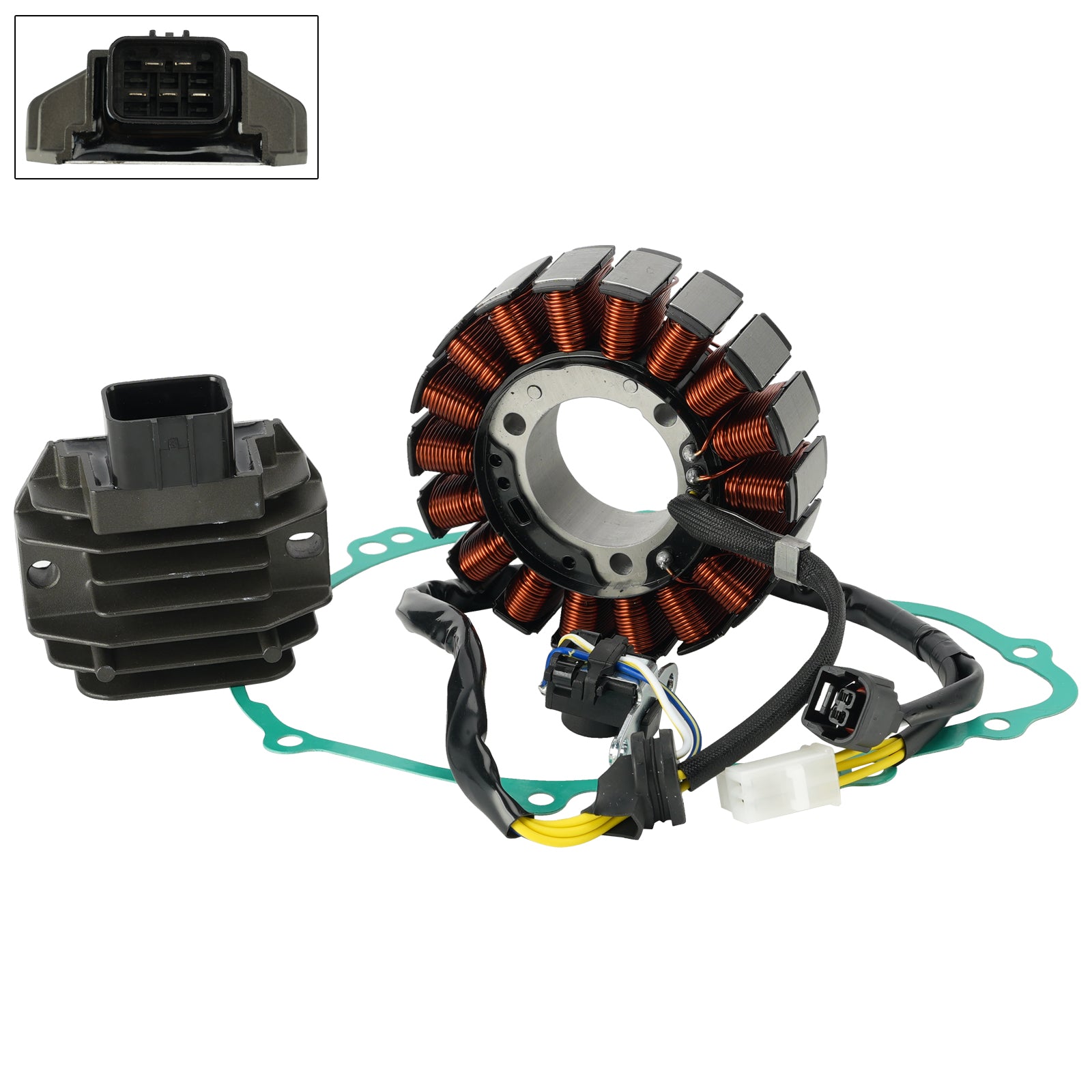 5 Wires Stator Regulator with Gasket For Honda CRF300L CRF250 Rally 2021-2026