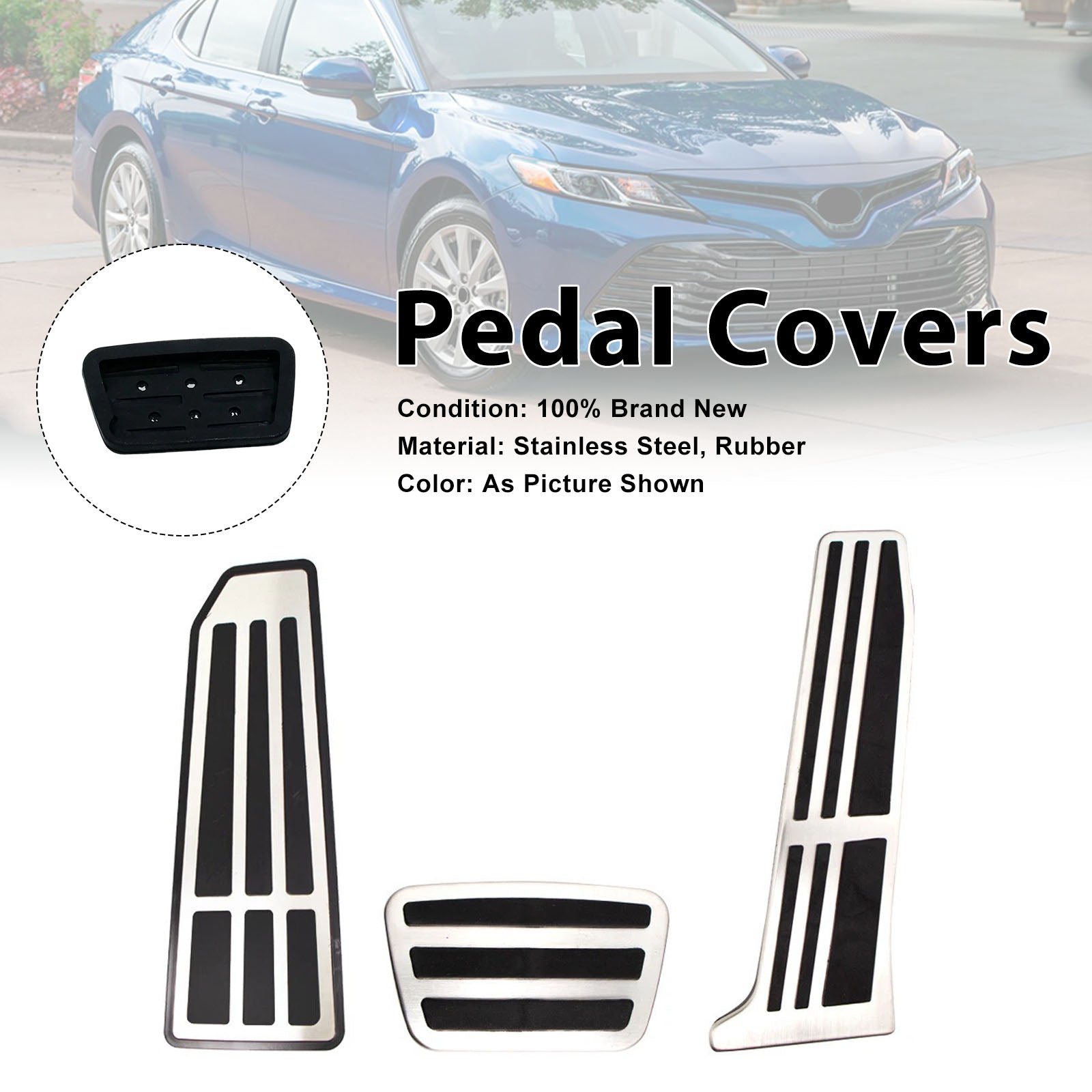 Pedal Set Pedals Pedal Caps For ES250 Lexus For Toyota Camry 2018-2022 AT
