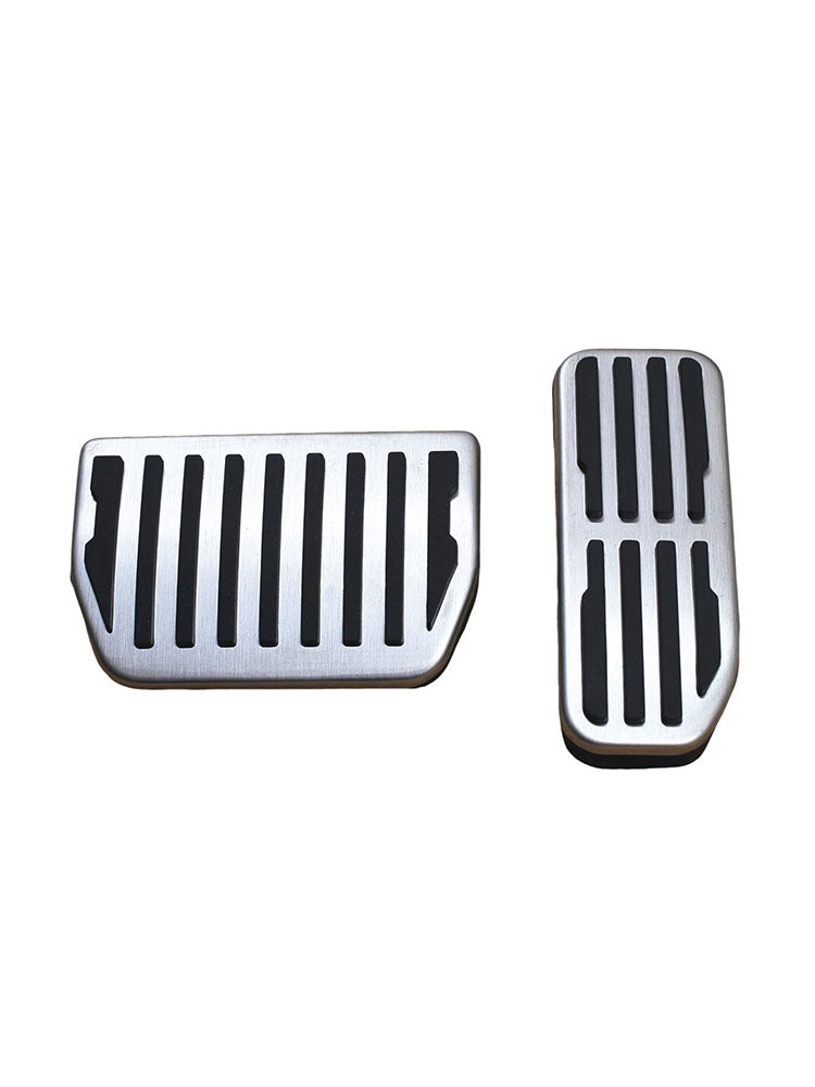 Pedal Set Pedals Pedal Caps For Jaguar F-Pace XE XF 2016-2024 Automatic
