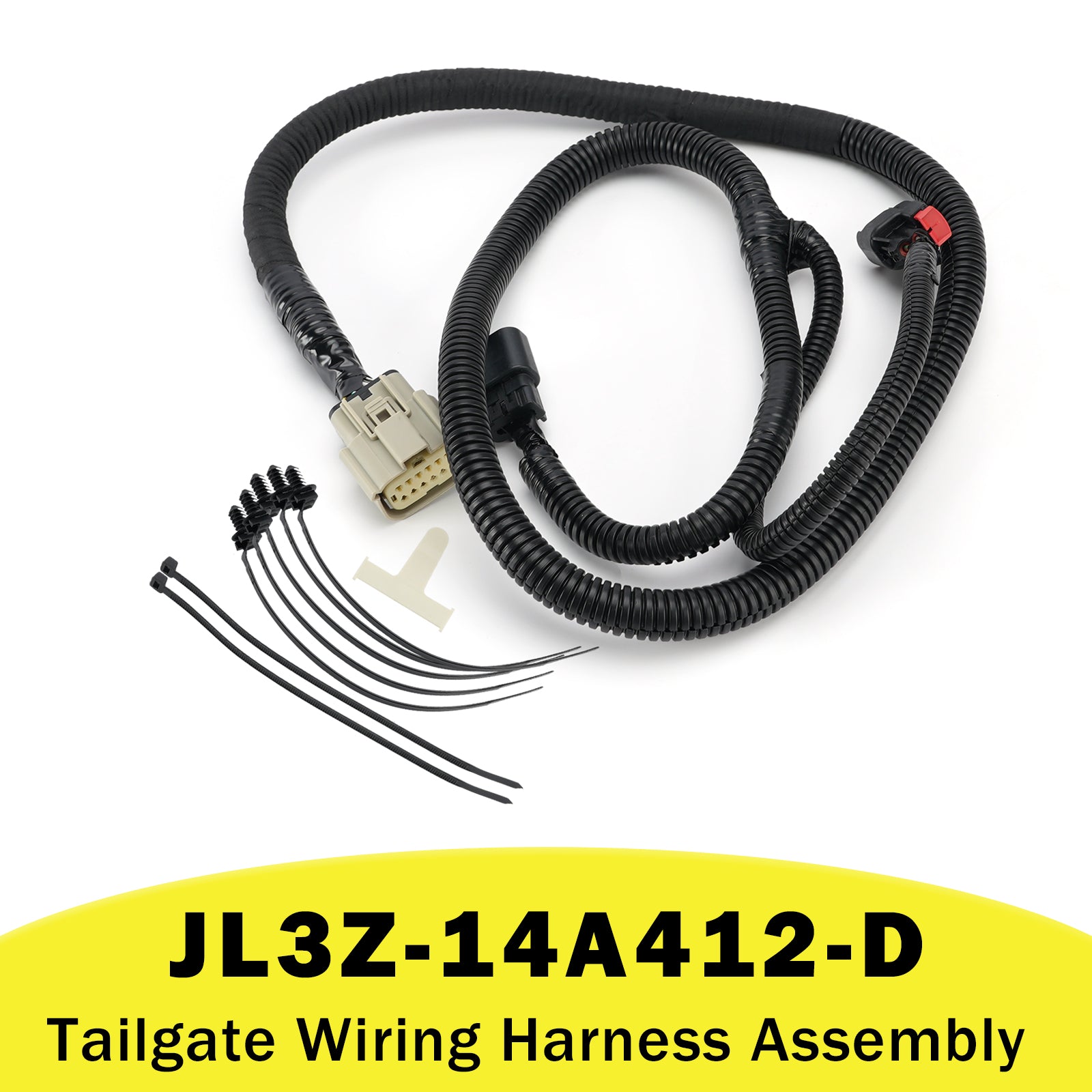 Tailgate Wiring Harness Assembly JL3Z-14A412-D for Ford F-150 2015-2020