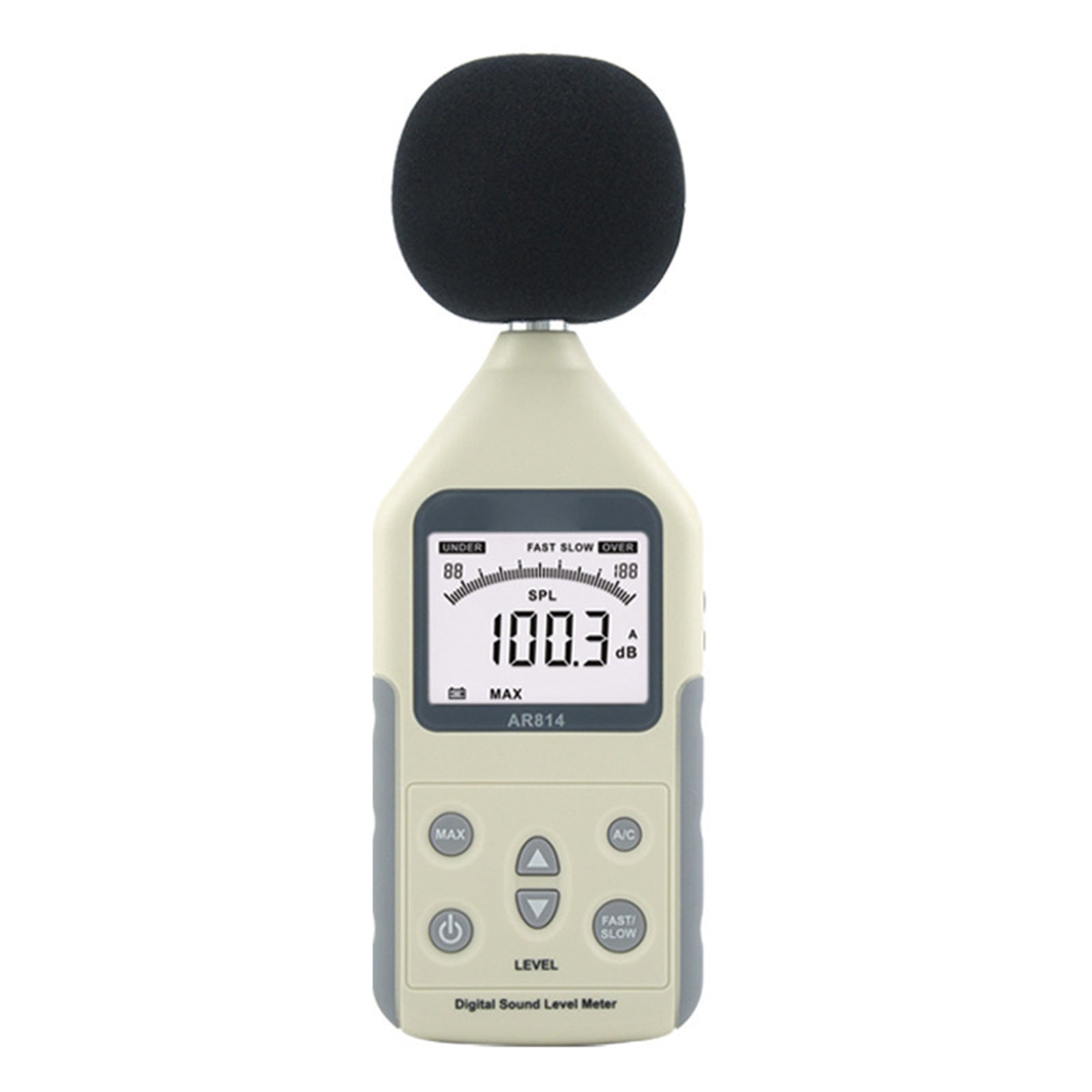 AR814 Digital Sound Level Meter Noise Tester 30-130db