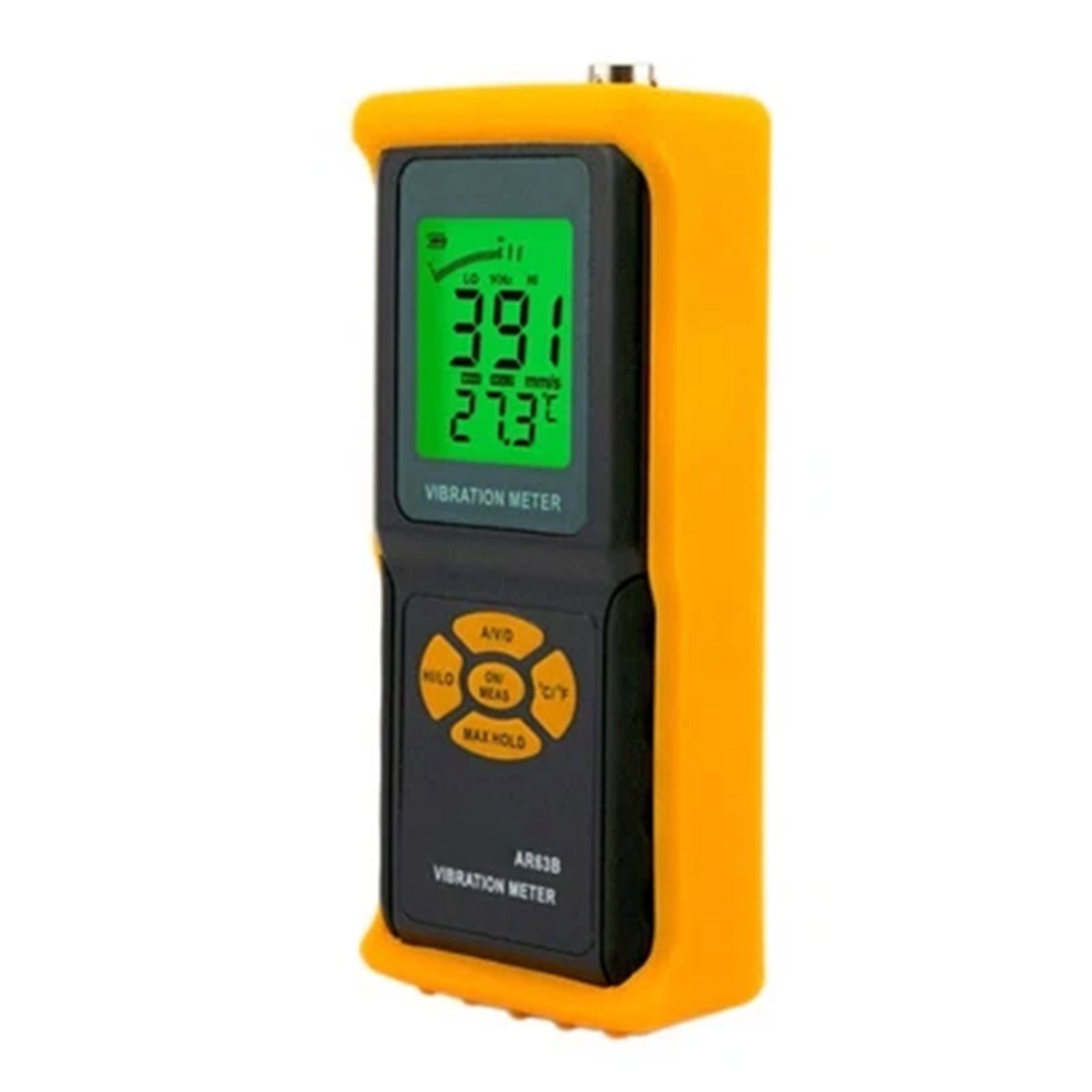 Digital AR63B Vibration Meter Vibrometer 3-in-1 Measuring Modes For Accelerat