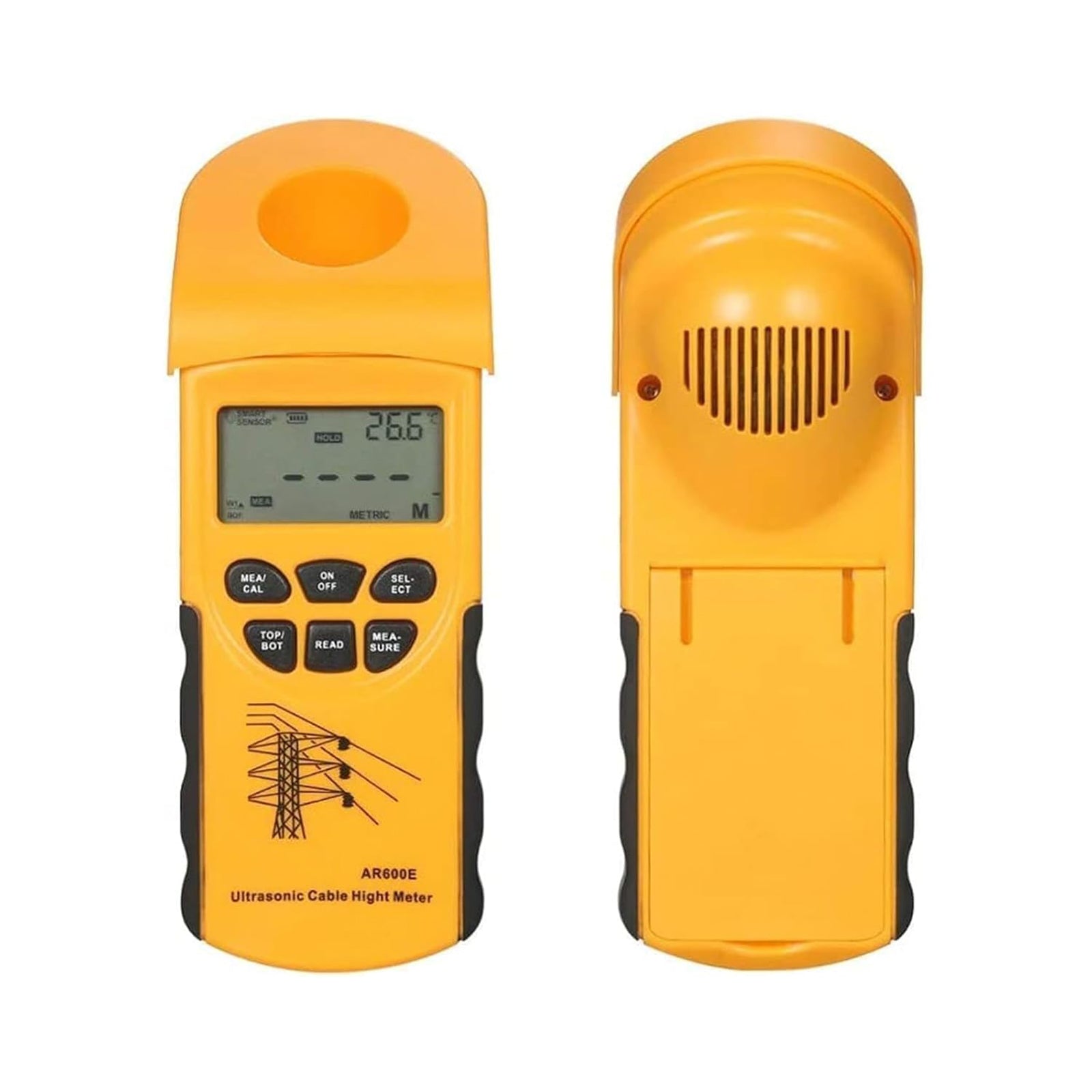 AR600E Cable Height Meter Digital Ultrasonic Cable Height Meter Measurement