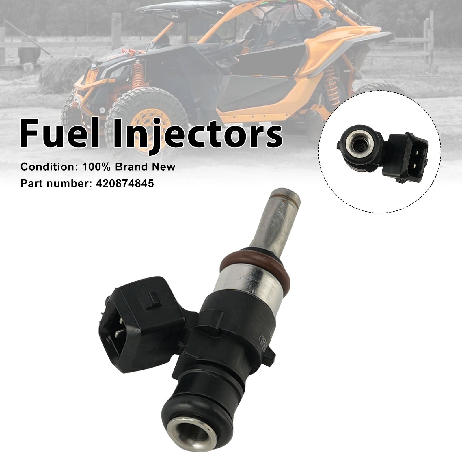 420874845 Fuel Injectors For Can-Am Maverick X3 Turbo 2017-2022