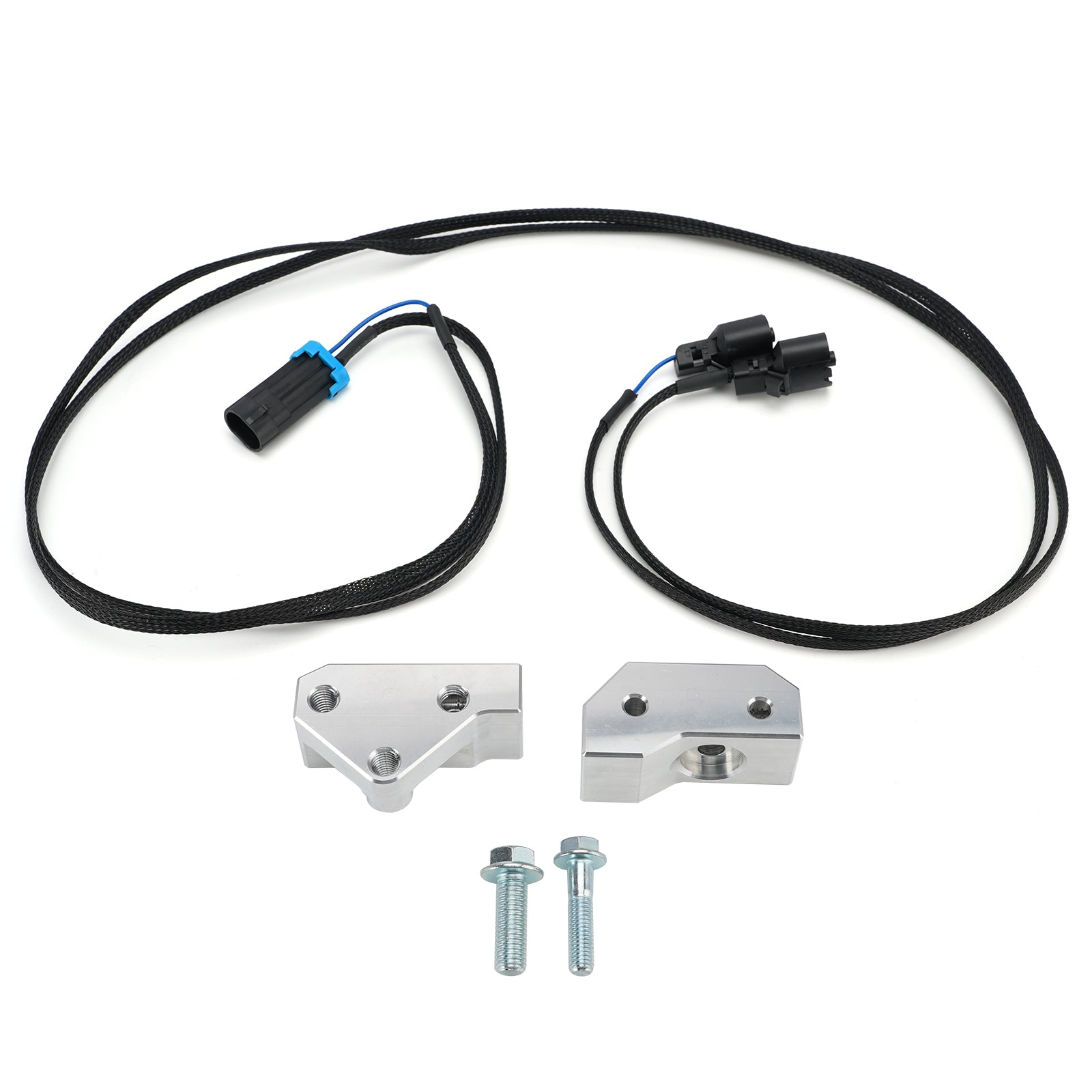Knock Sensor Relocation Brackets with Harness for LS 97-07 V8 Engines