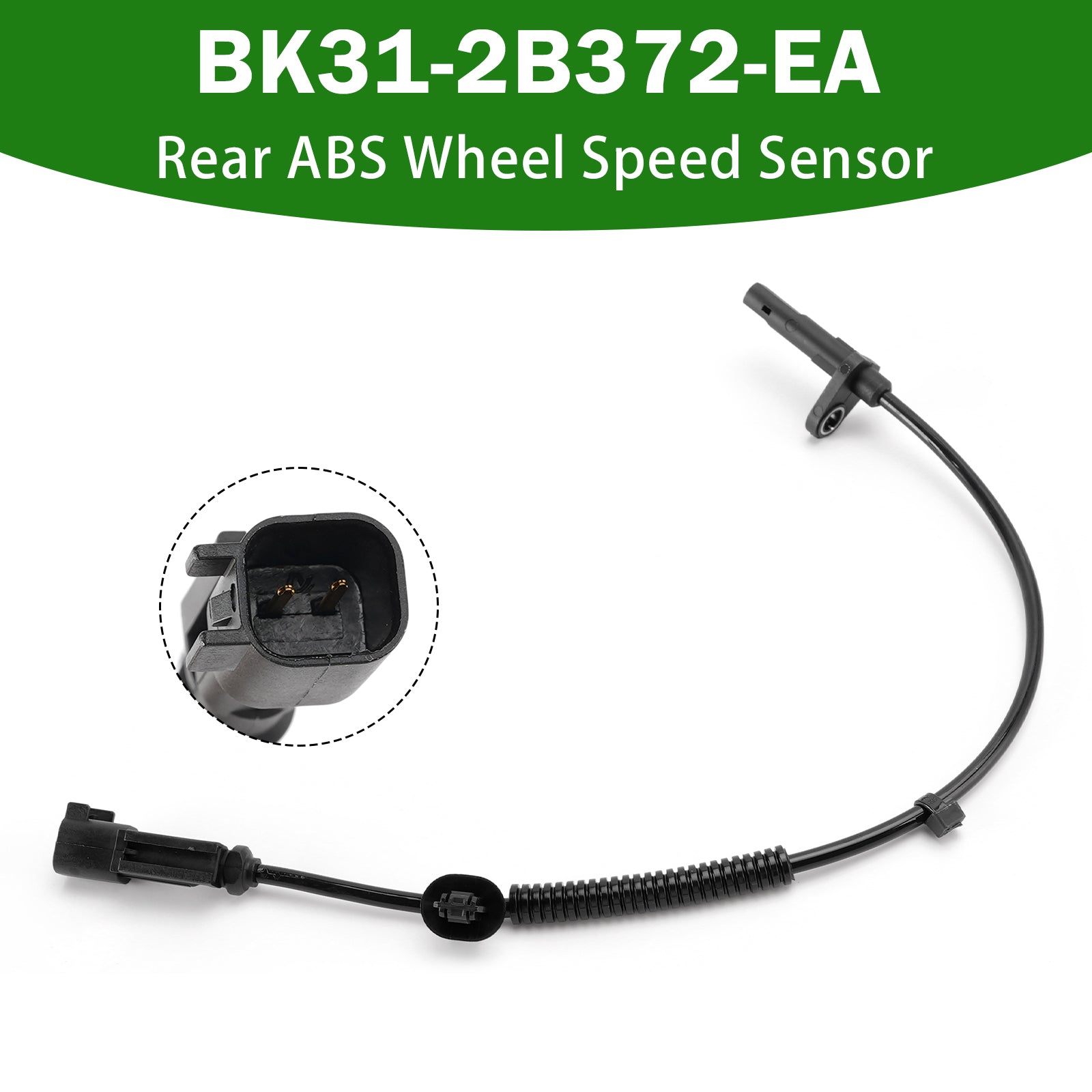 Rear ABS Wheel Speed Sensor for Ford Transit 1817687 BK31-2B372-EA