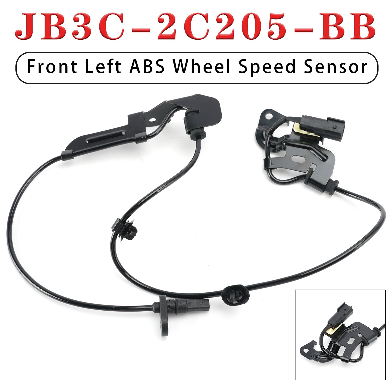 Front Left ABS Wheel Speed Sensor for Ford Ranger T6 Mk1 JB3C-2C205-BB