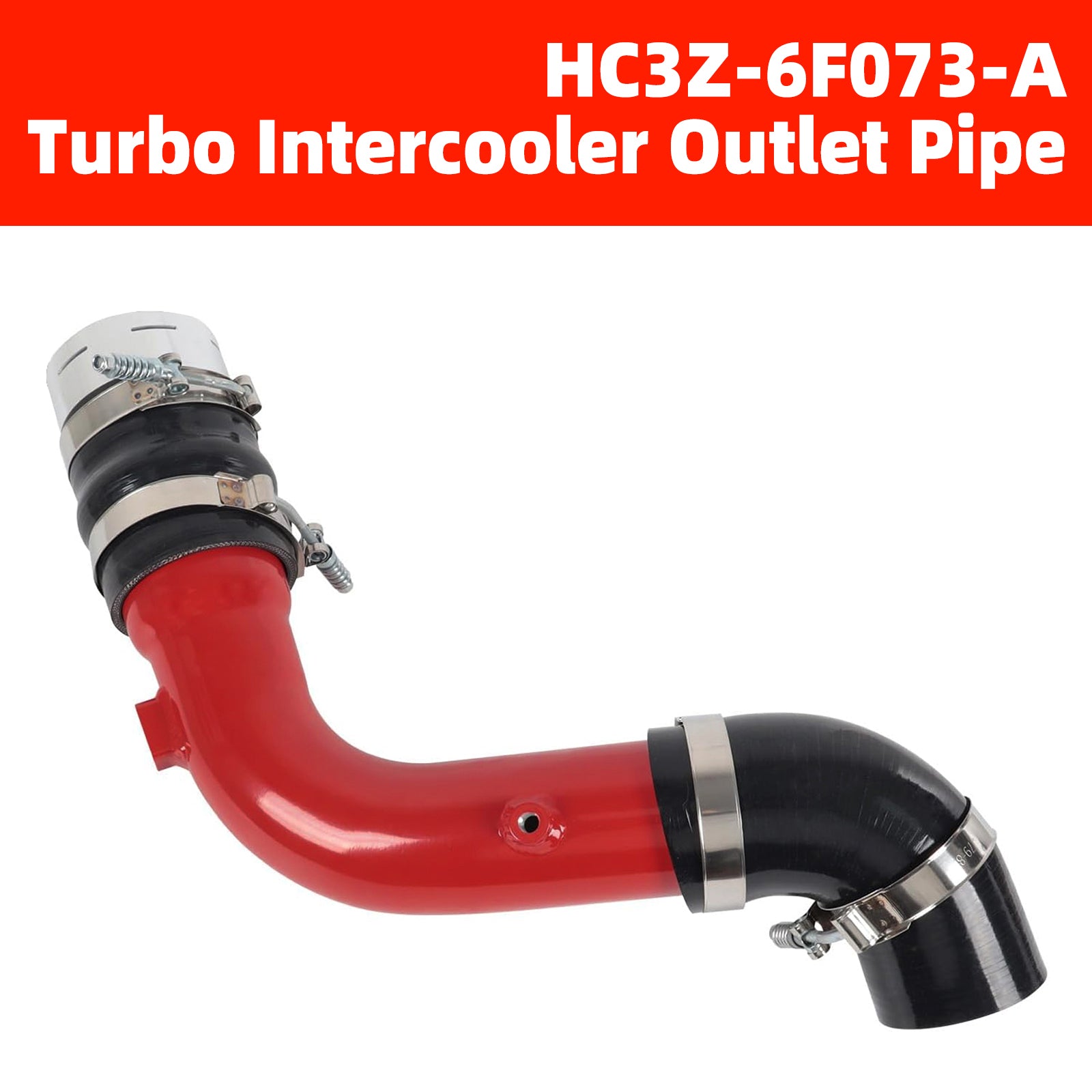 Turbo Intercooler Outlet Pipe for Ford F250 F350 F450 6.7L 17-24 HC3Z-6F073-A