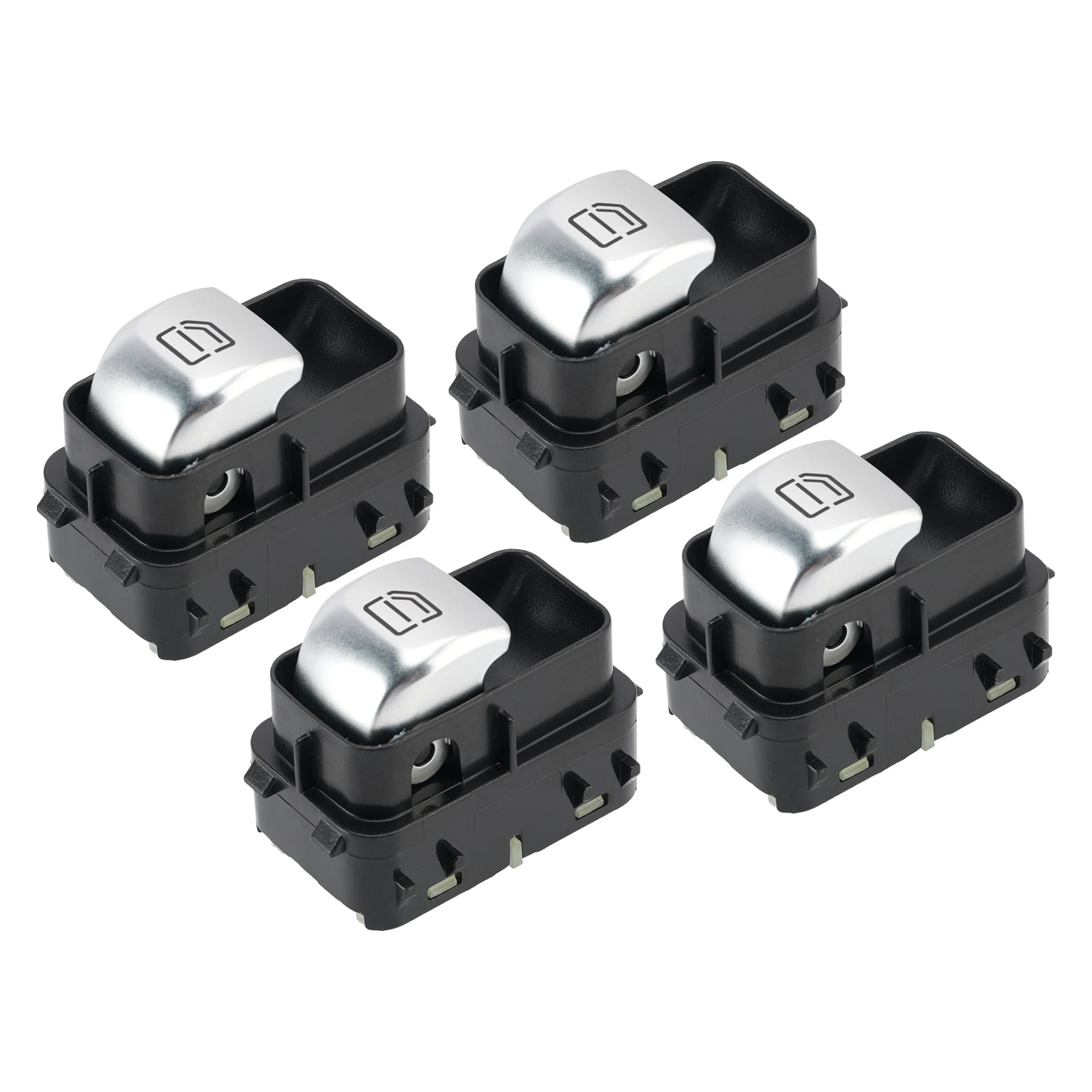 4Pcs 4Pins Window Switch 2229051904 for Mercedes-Benz W213 W222 E300 S500 S600