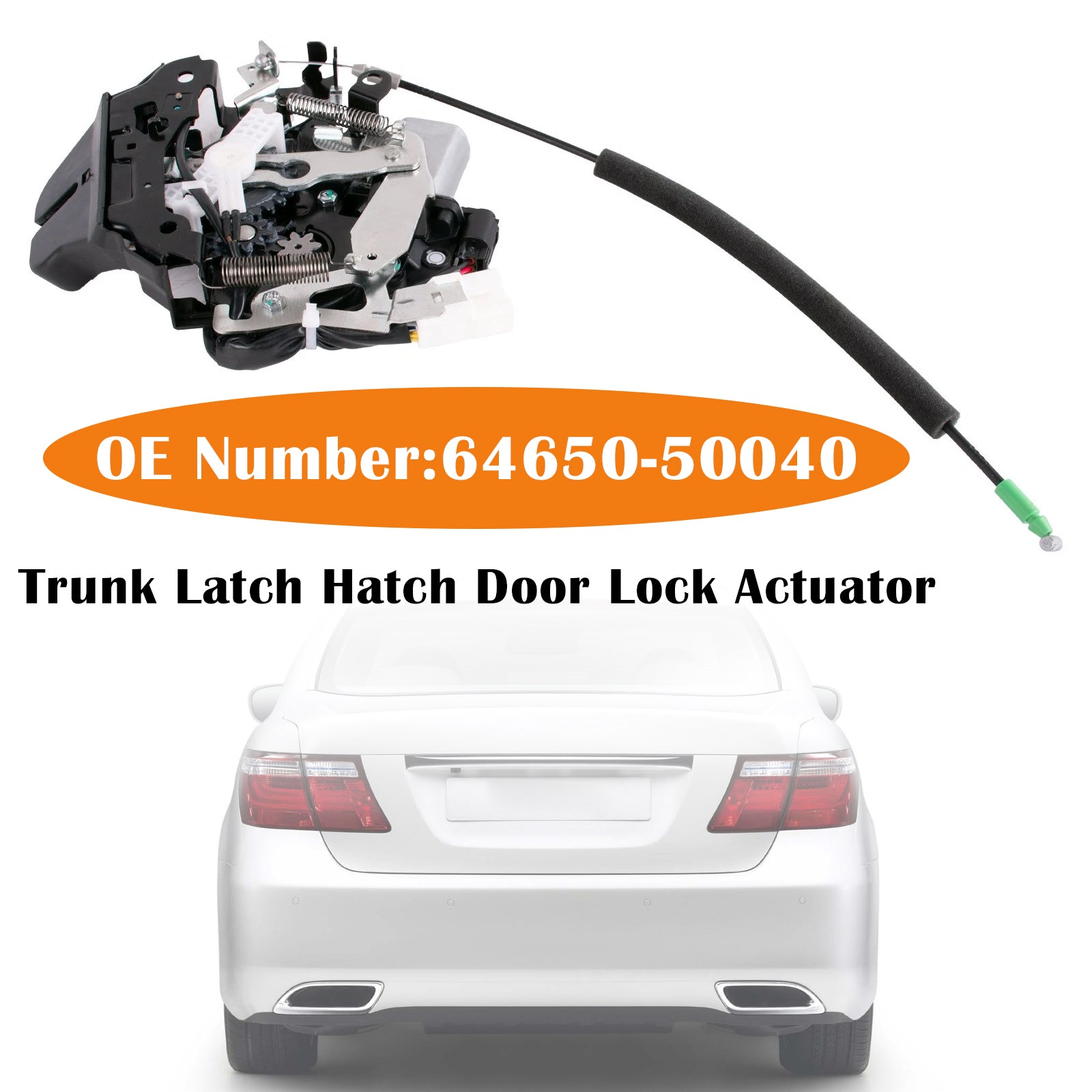 Trunk Door Lock Actuator Motor 64650-50040 For Lexus LS600h 2008-2012