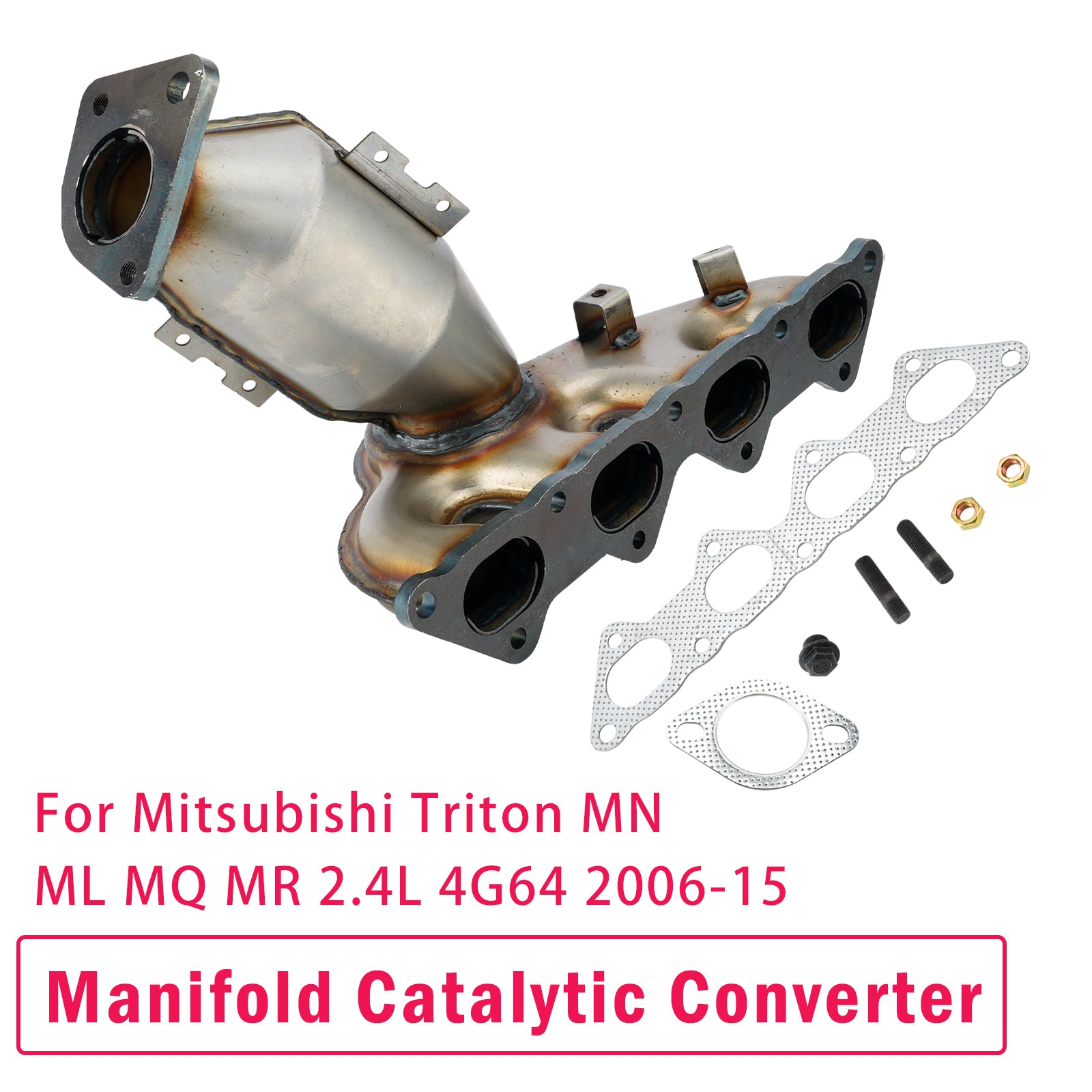 Catalytic Converter For Mitsubishi Triton MN ML MQ MR 2.4L 4G64 06-15