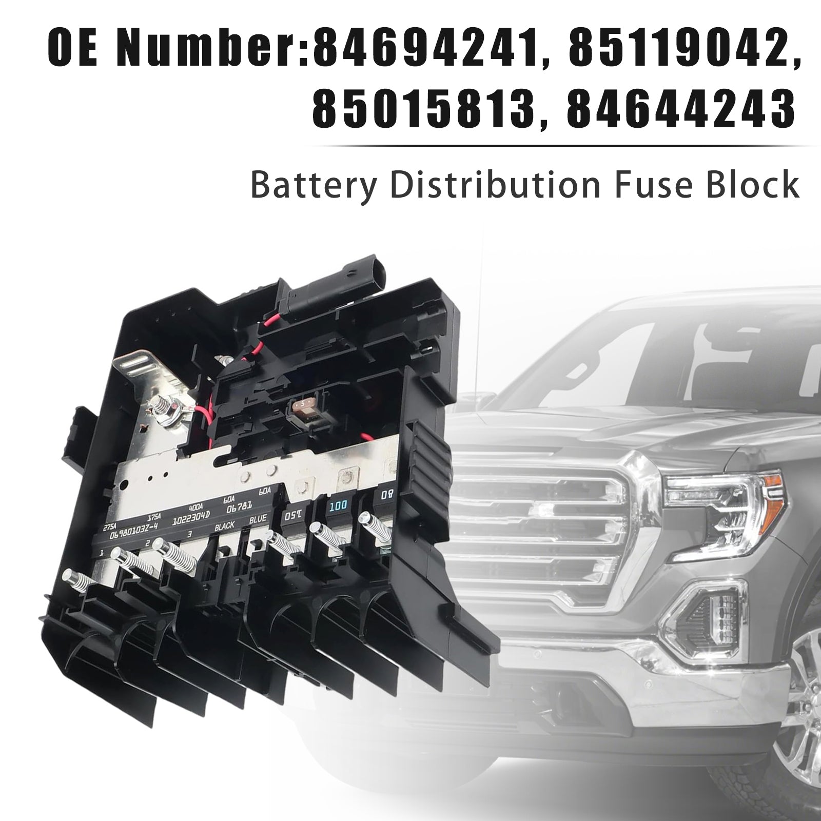 Battery Distribution Fuse Block For GMC Sierra Yukon Cadillac Escalade