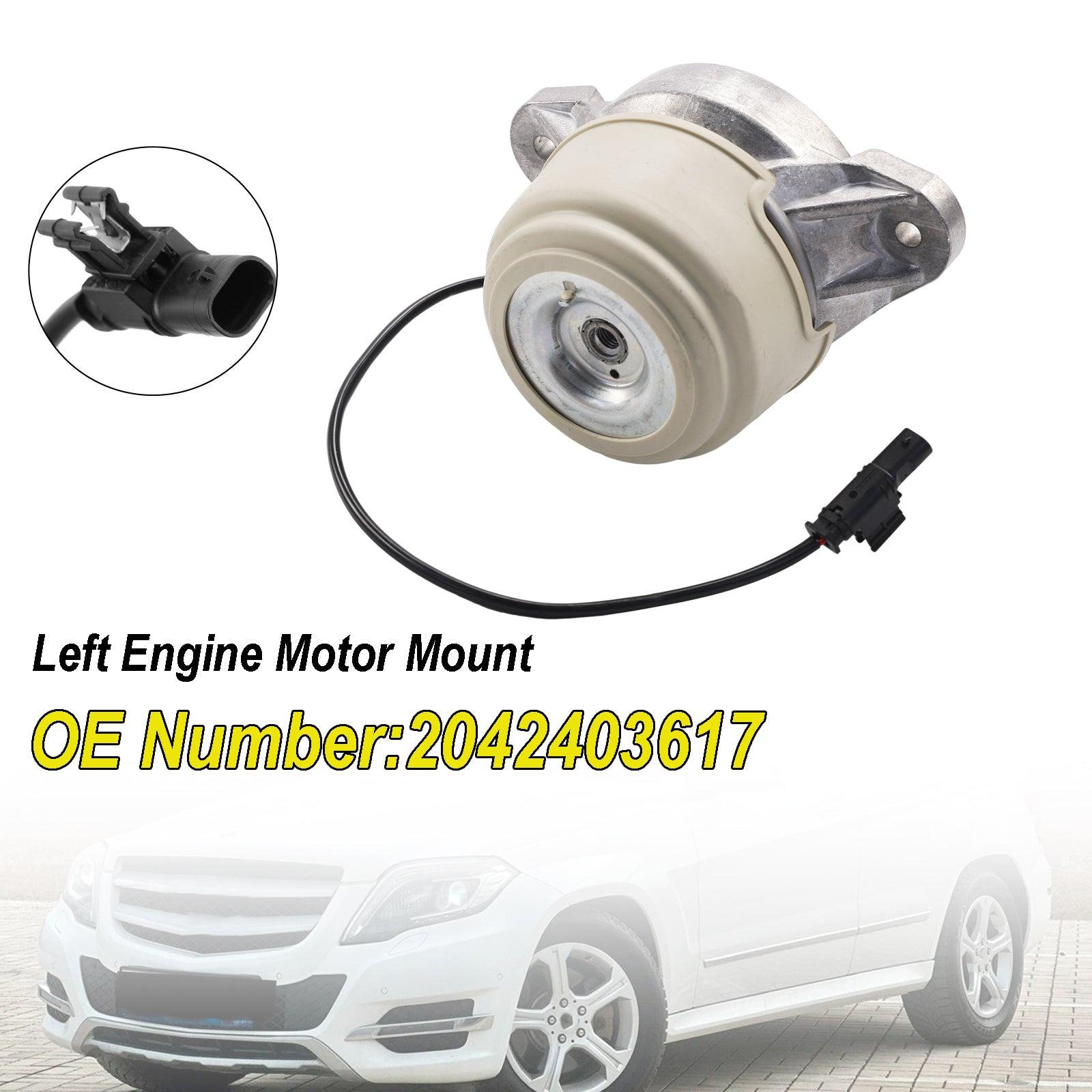 Left Engine Motor Mount 2042403617 For Mercedes-Benz GLK250 2013-2015
