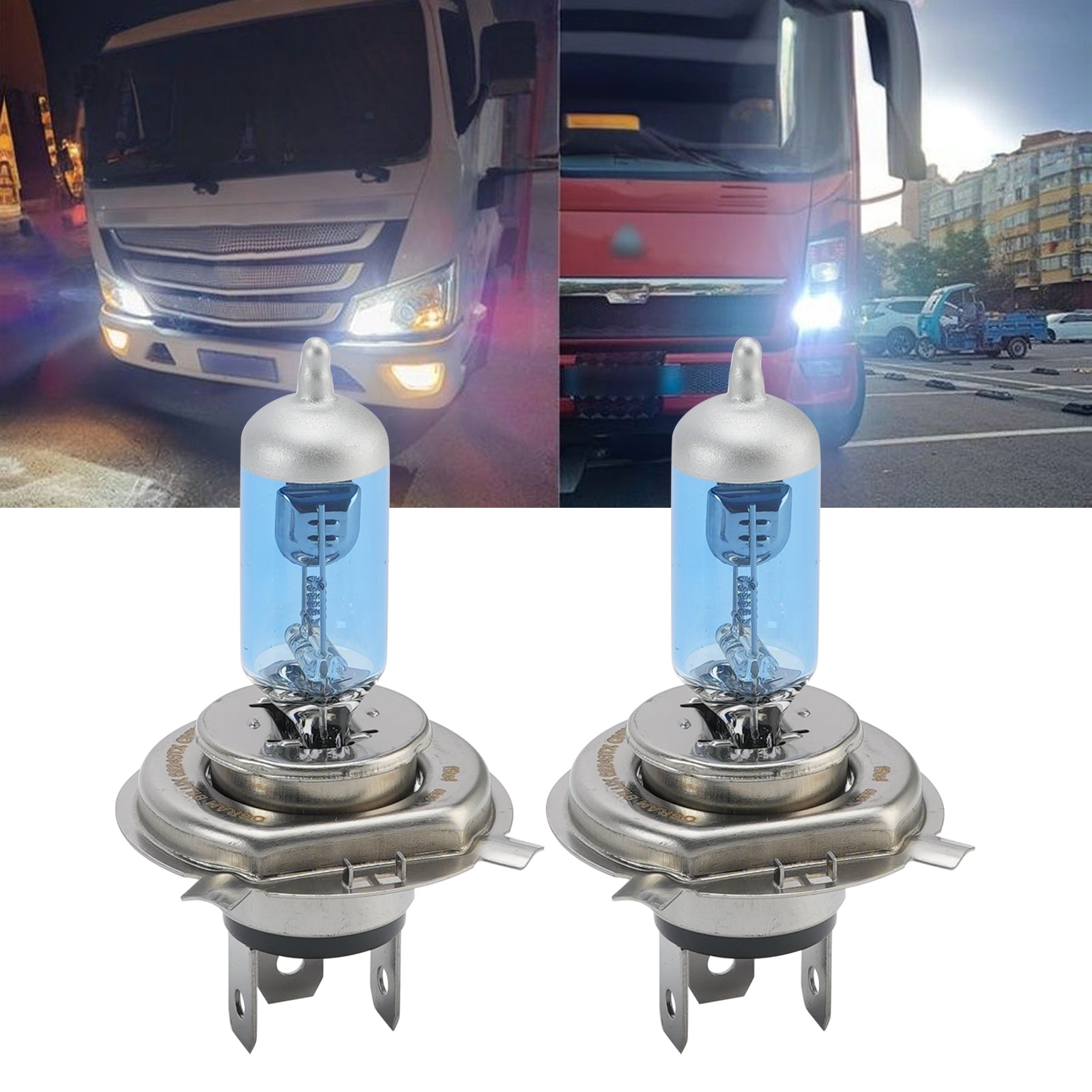 Car Light Truck X Halogen Headlight Bulb H4 62248TX 24V 100/90W For OSRAM