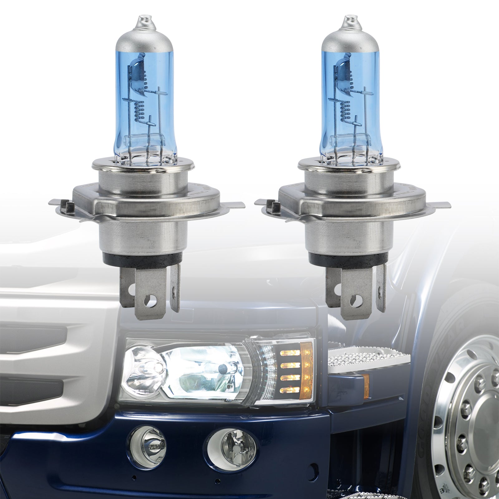 Car Light Truck X Halogen Headlight Bulb H4 62270TX 24V 130/130W For OSRAM