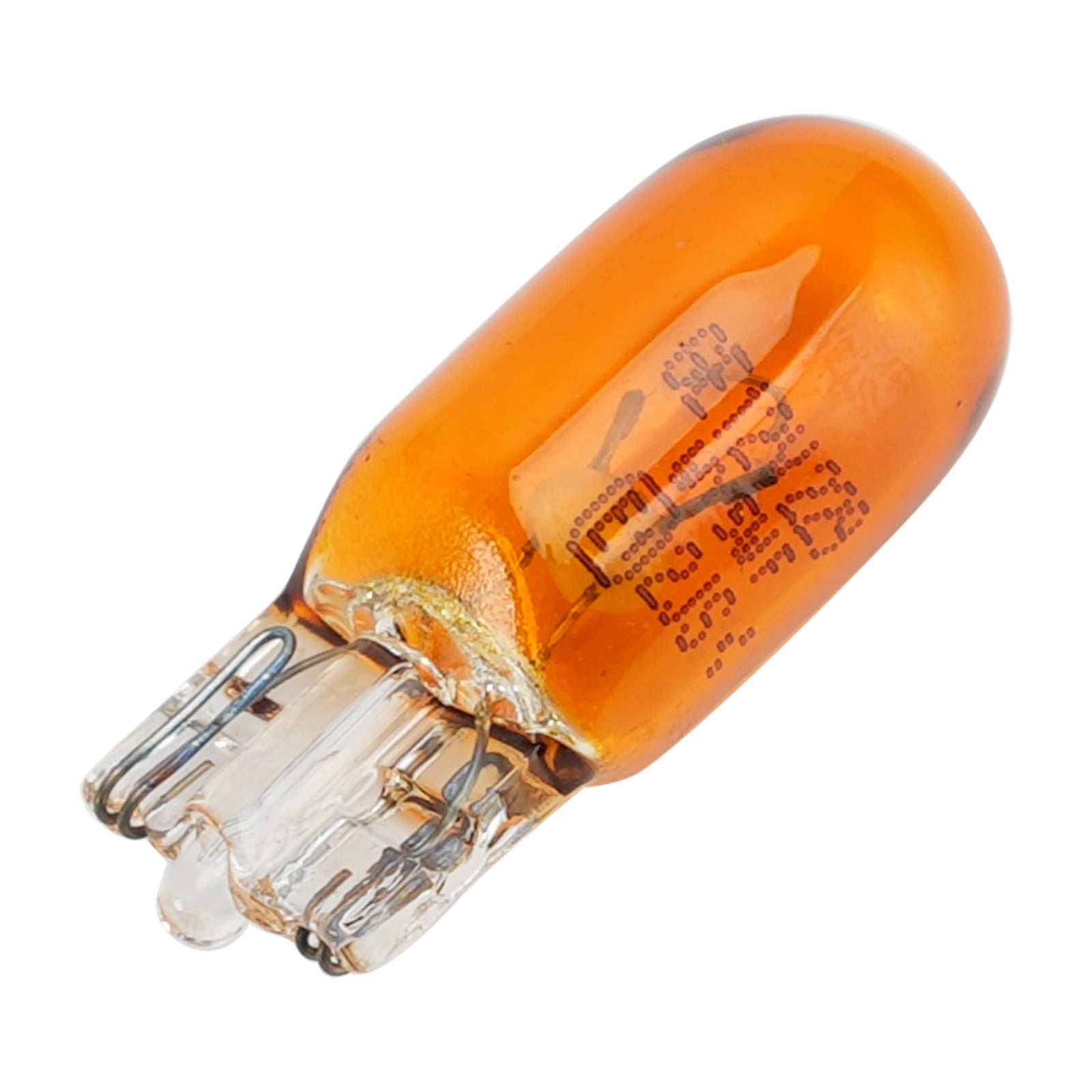 Car Light Halogen Amber Signal Bulb WY5W T10 501AF 12V 5W W2.1×9.5D For GE