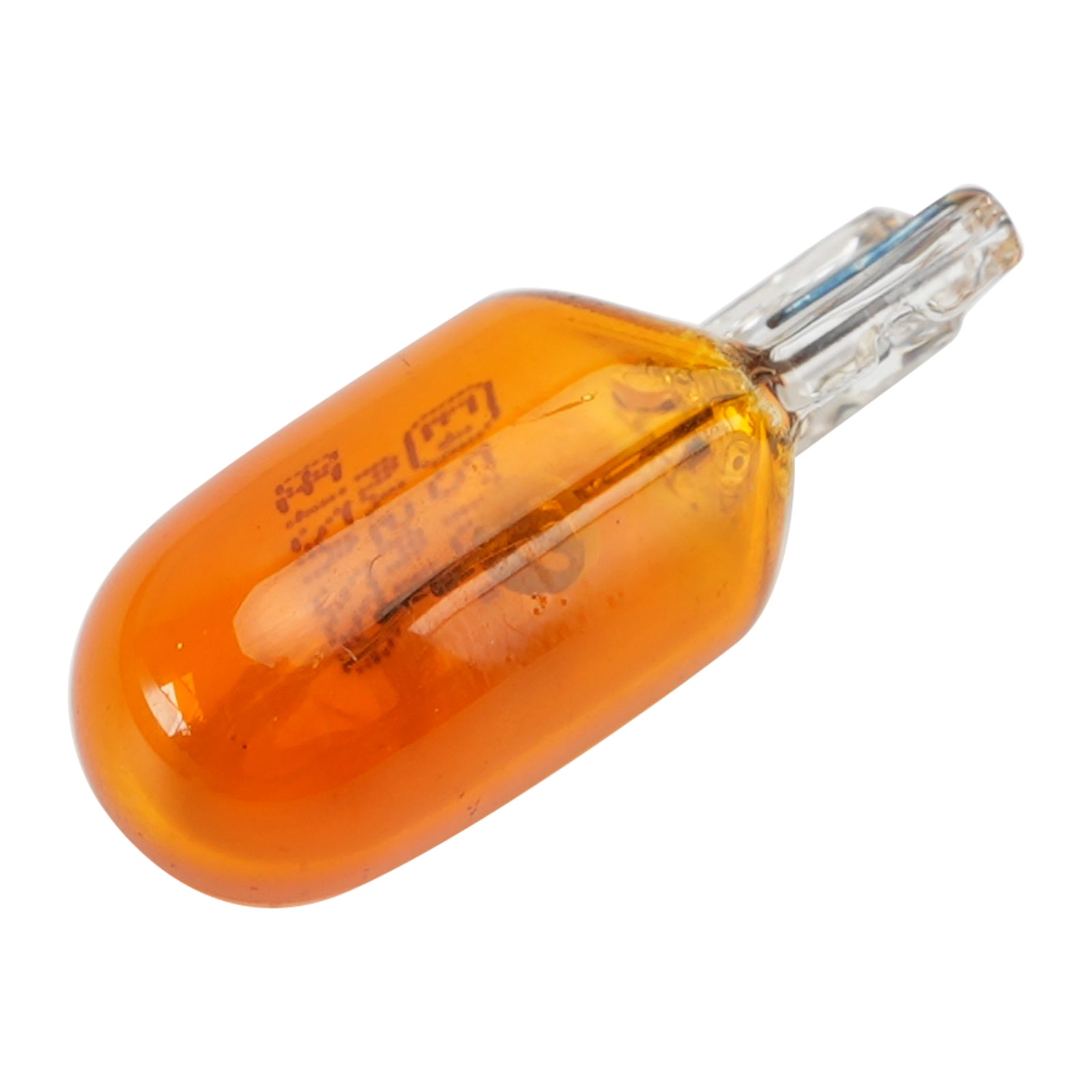 Car Light Halogen Amber Signal Bulb WY5W T10 501AF 12V 5W W2.1×9.5D For GE