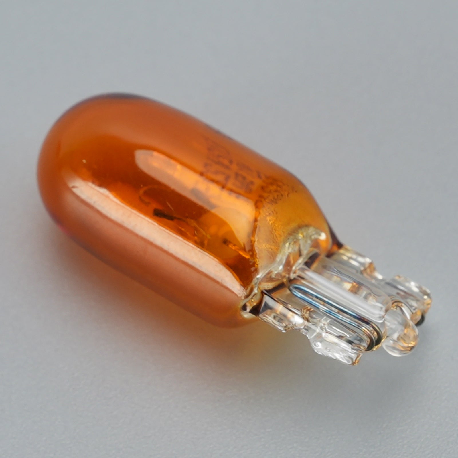 Car Light Halogen Amber Signal Bulb WY5W T10 501AF 12V 5W W2.1×9.5D For GE