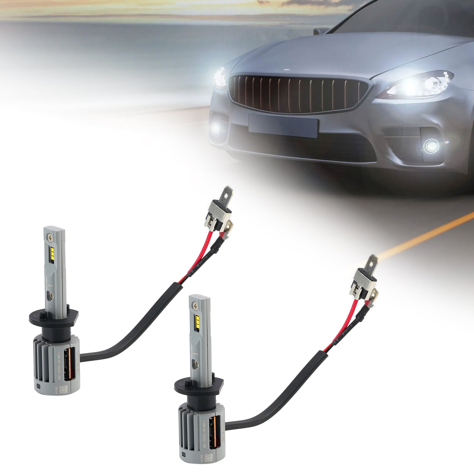 Car Light LED X-tremeUltinon H1 11258U92X2 12/24V 13W 5800K For PHILIPS