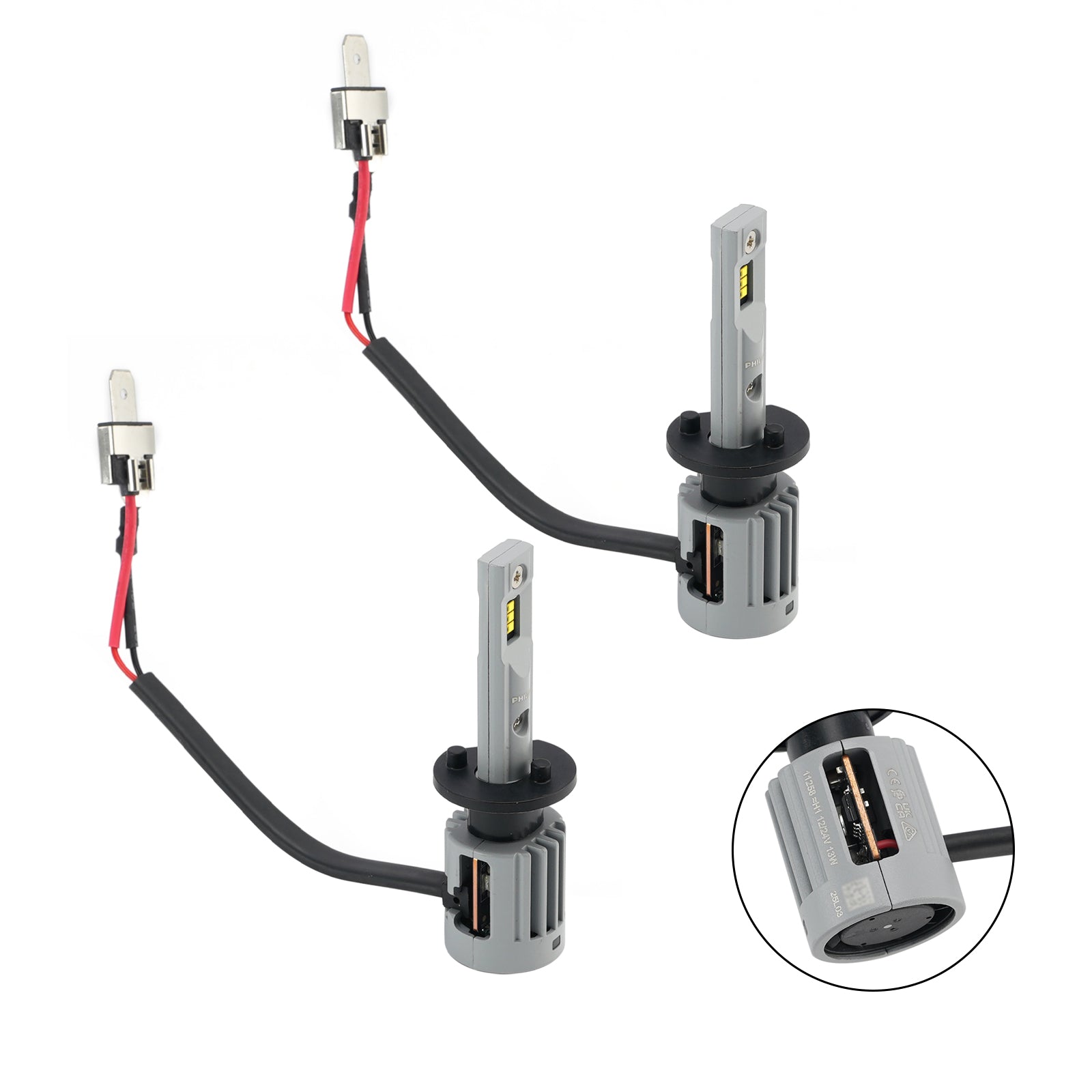 Car Light LED X-tremeUltinon H1 11258U92X2 12/24V 13W 5800K For PHILIPS