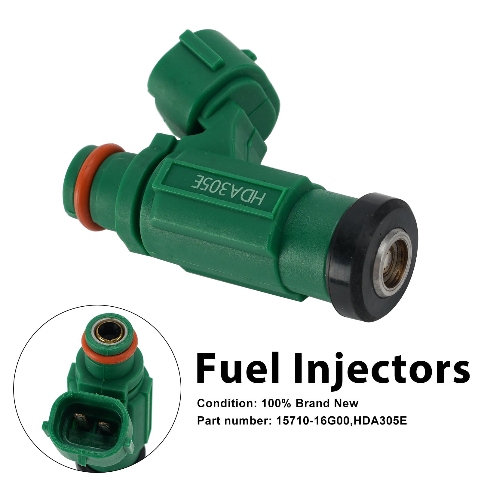 HDA305E Fuel Injectors 15710-16G00 For SUZUKI SV1000 1000S 2003-2007