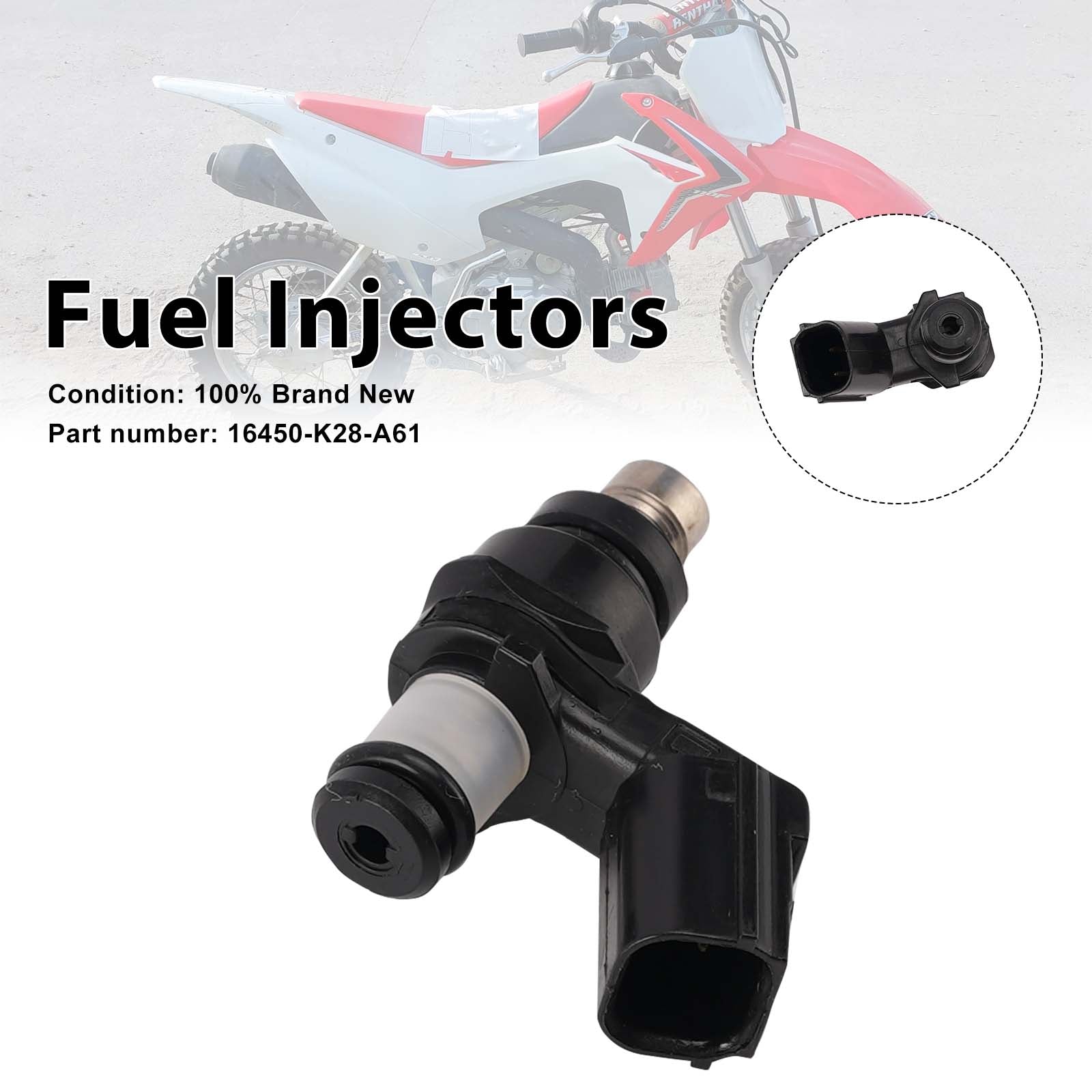 Fuel Injectors 16450-K28-A61 For Honda CRF110F CRF125F 2019-2024