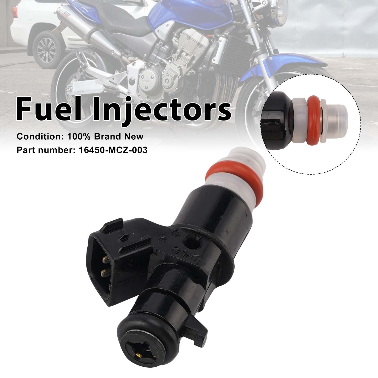 Fuel Injectors 16450-MCZ-003 For Honda CB900F 919 2002-2007