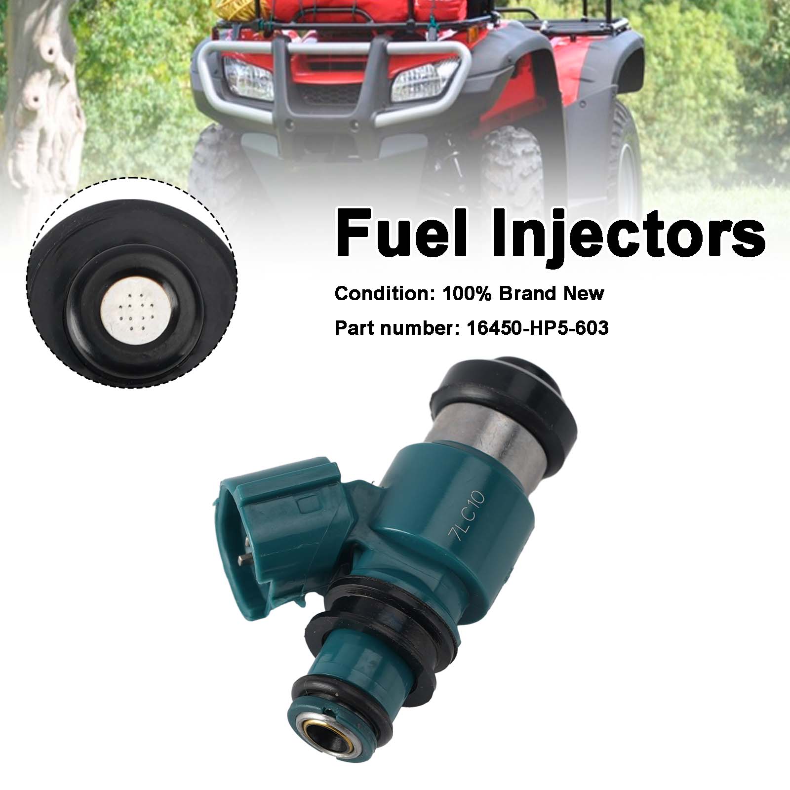 Fuel Injectors 16450-HP5-603 For Honda Foreman Rancher TRX500 TRX420 07-14