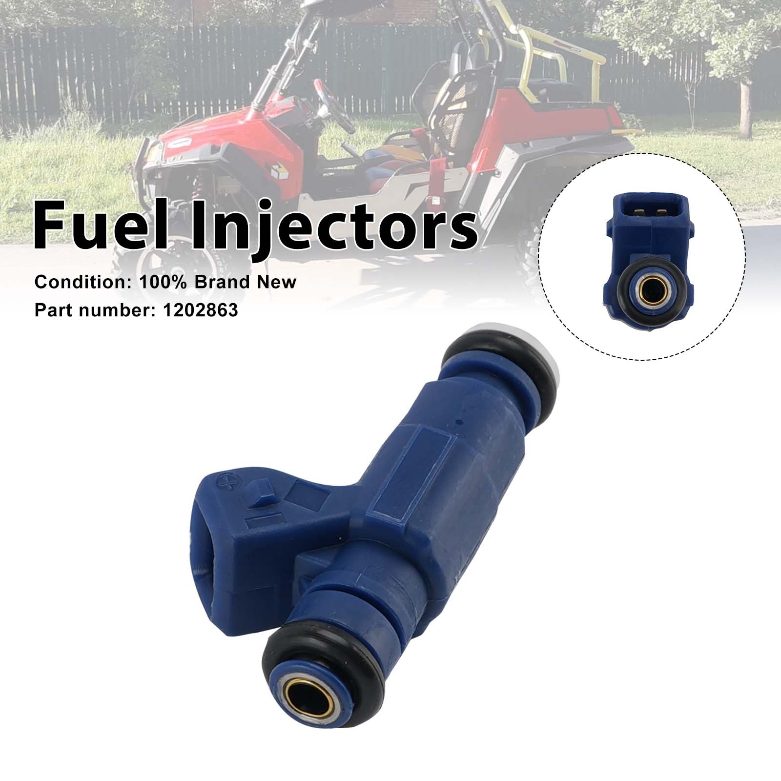Fuel Injectors 1202863 For Polaris RZR Ranger Sportsman EFI 700 800