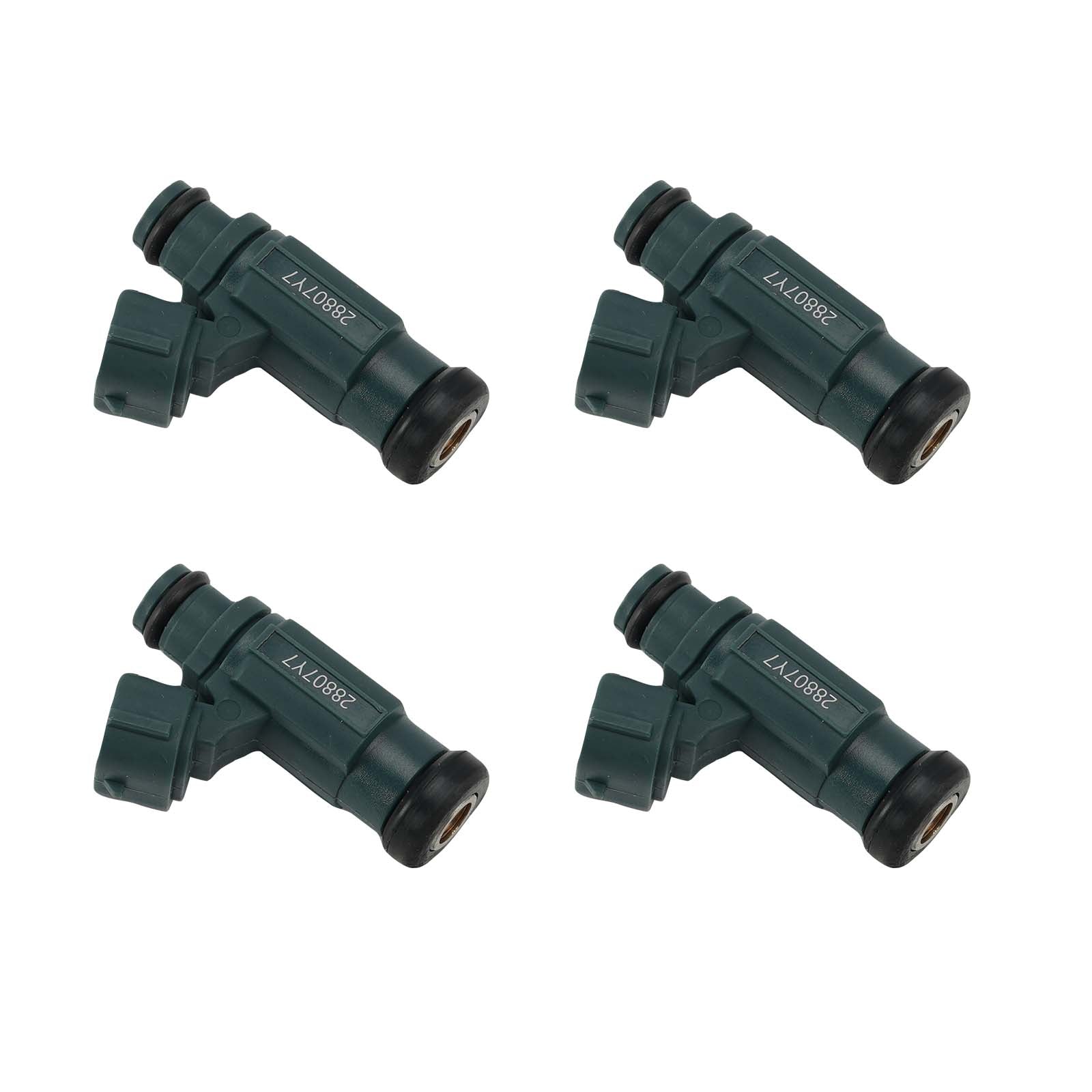 4PC Fuel Injectors 49033-0013 For Kawasaki Ninja ZX600 ZX6R Z750 2007-2012