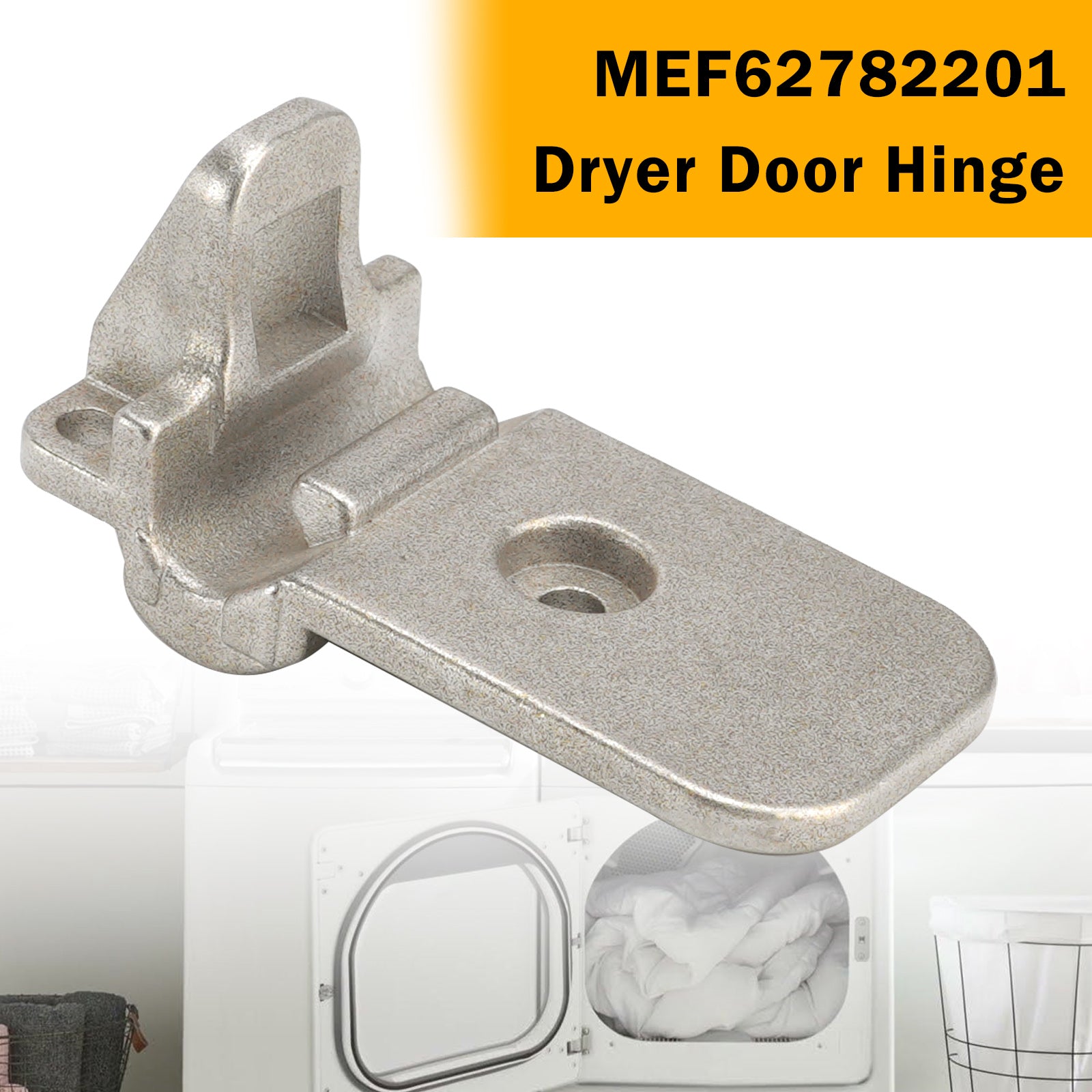 MEF62782201 Dryer Door Hinge Replacement For LG Dryer AP5978786 PS11711929