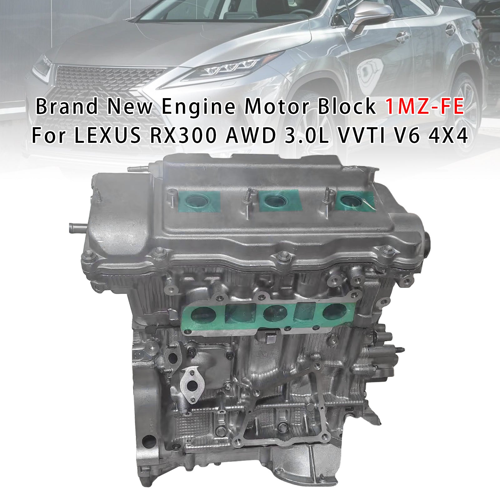 Brand New Engine Motor Block 1MZ-FE For LEXUS RX300 AWD 3.0L VVTI V6 4X4