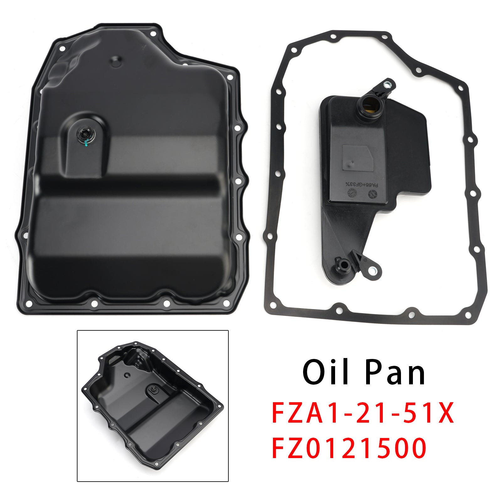 Transmission Oil Pan W/Gasket＆Filter Kit For Mazda 3 2.0L 2.5L 2012-2018