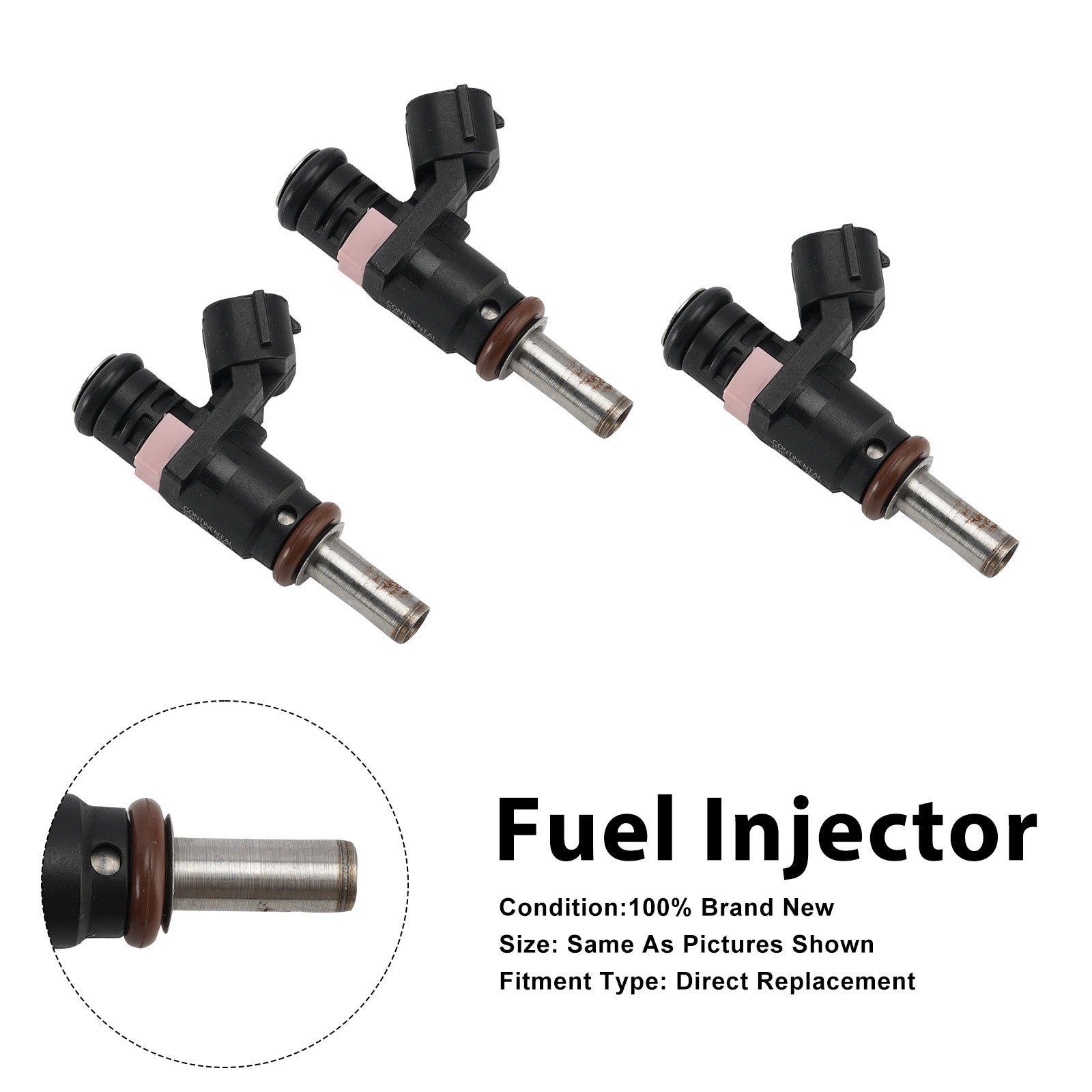 3Pcs Fuel Injector For SKODA FABIA MK3 NJ 1.0 MPI 2019 04E906031L