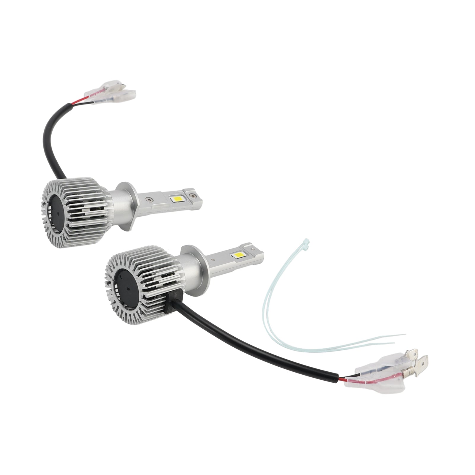 LED Headlight Bulb Kit High Low Beam Lamp H1 12V 35W 6500K 2500LM For HELLA