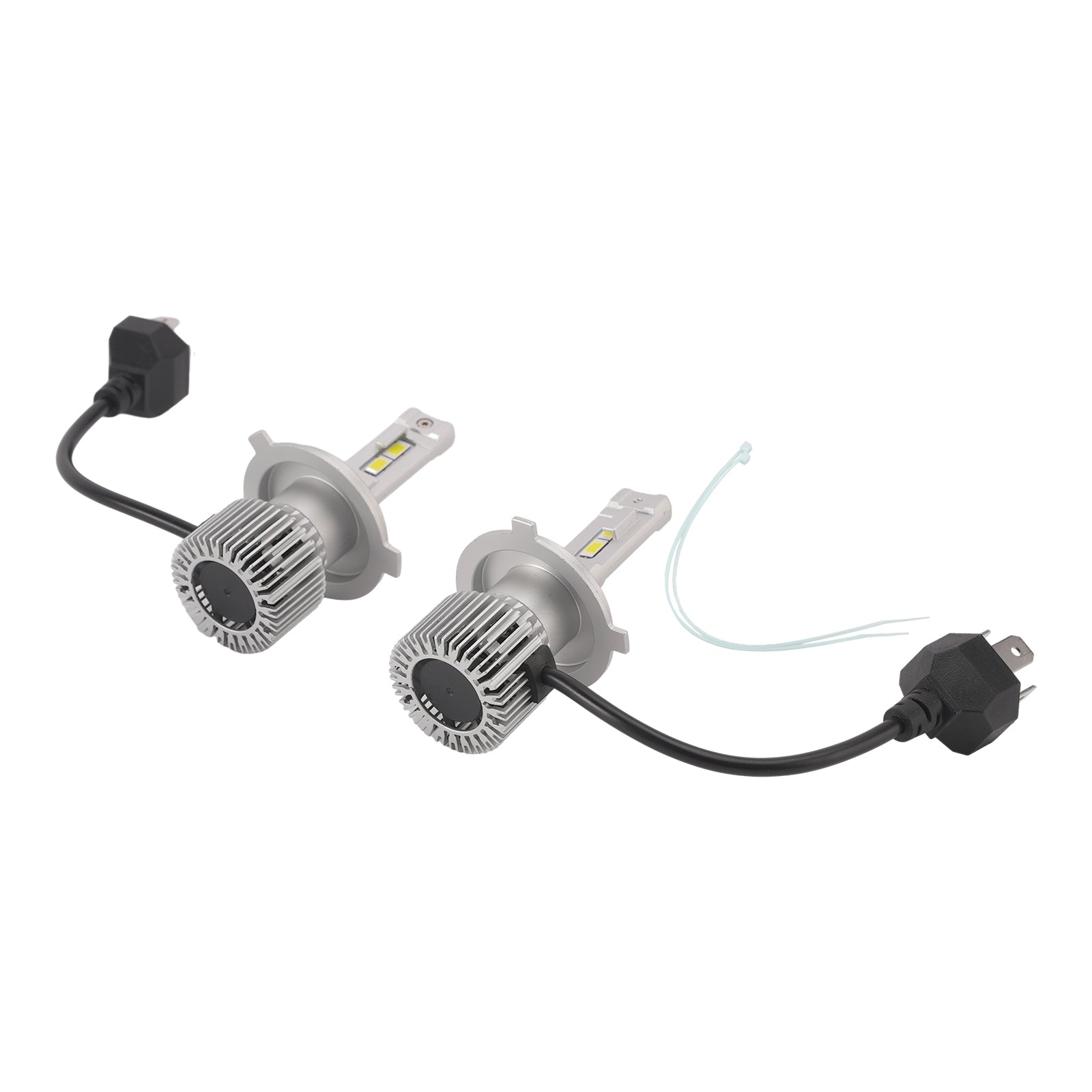 LED Headlight Bulb Kit High Low Beam Lamp H4 12V 35W 6500K 2500LM For HELLA