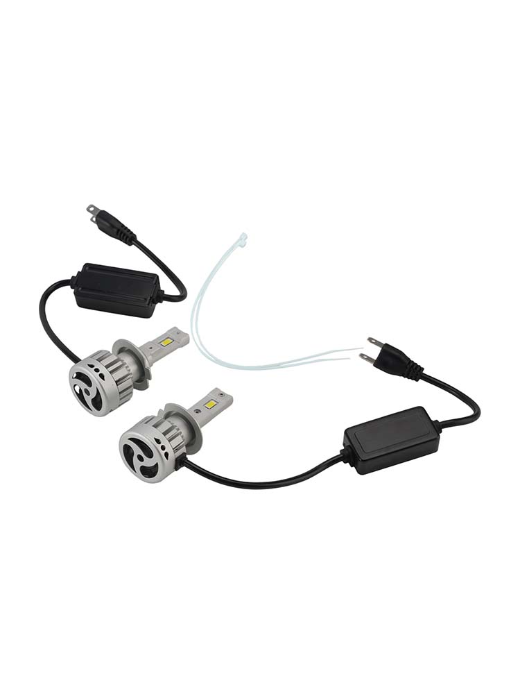 LED Headlight Bulb Kit High Low Beam Lamp H7 12V 55W 6500K 4000LM For HELLA