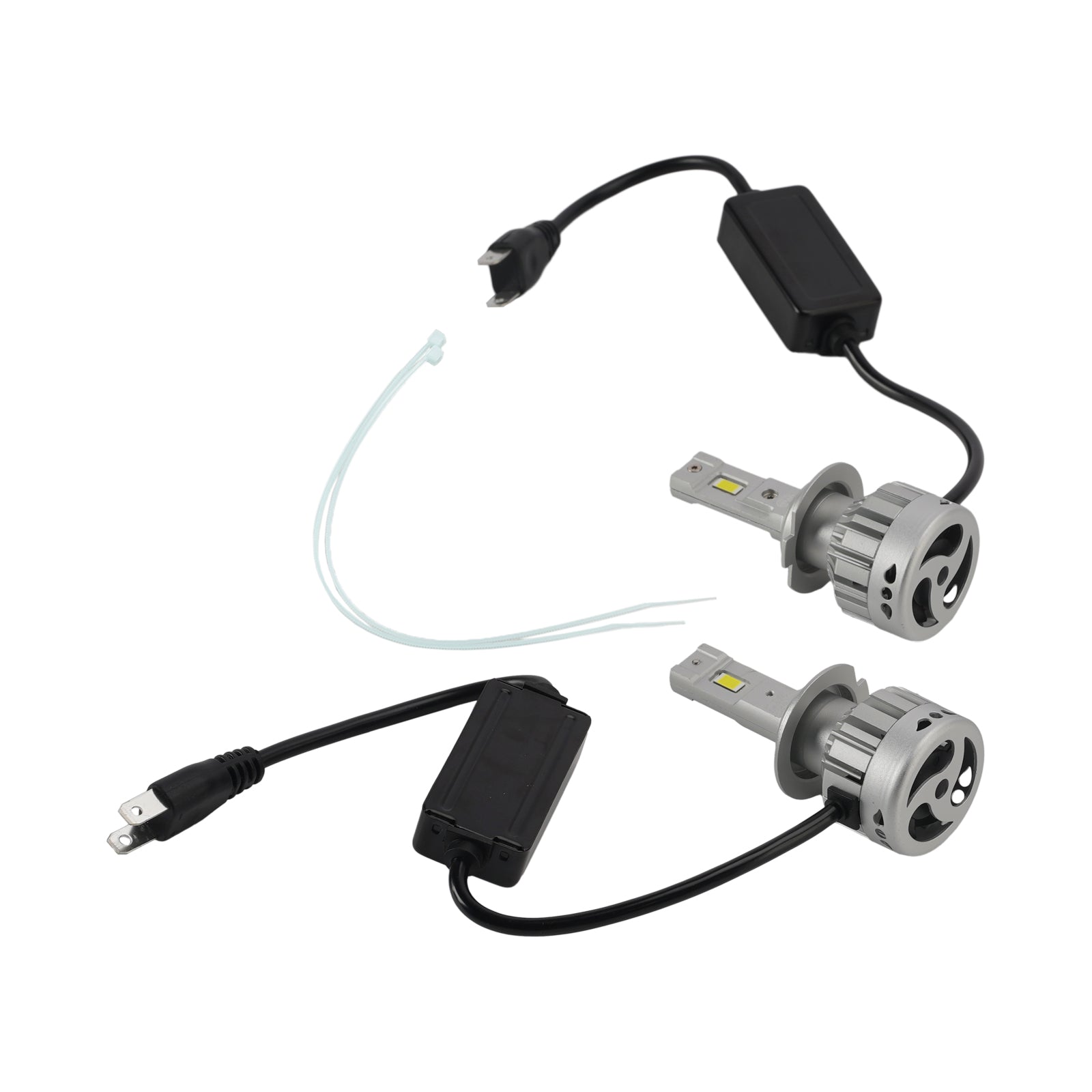LED Headlight Bulb Kit High Low Beam Lamp H7 12V 55W 6500K 4000LM For HELLA