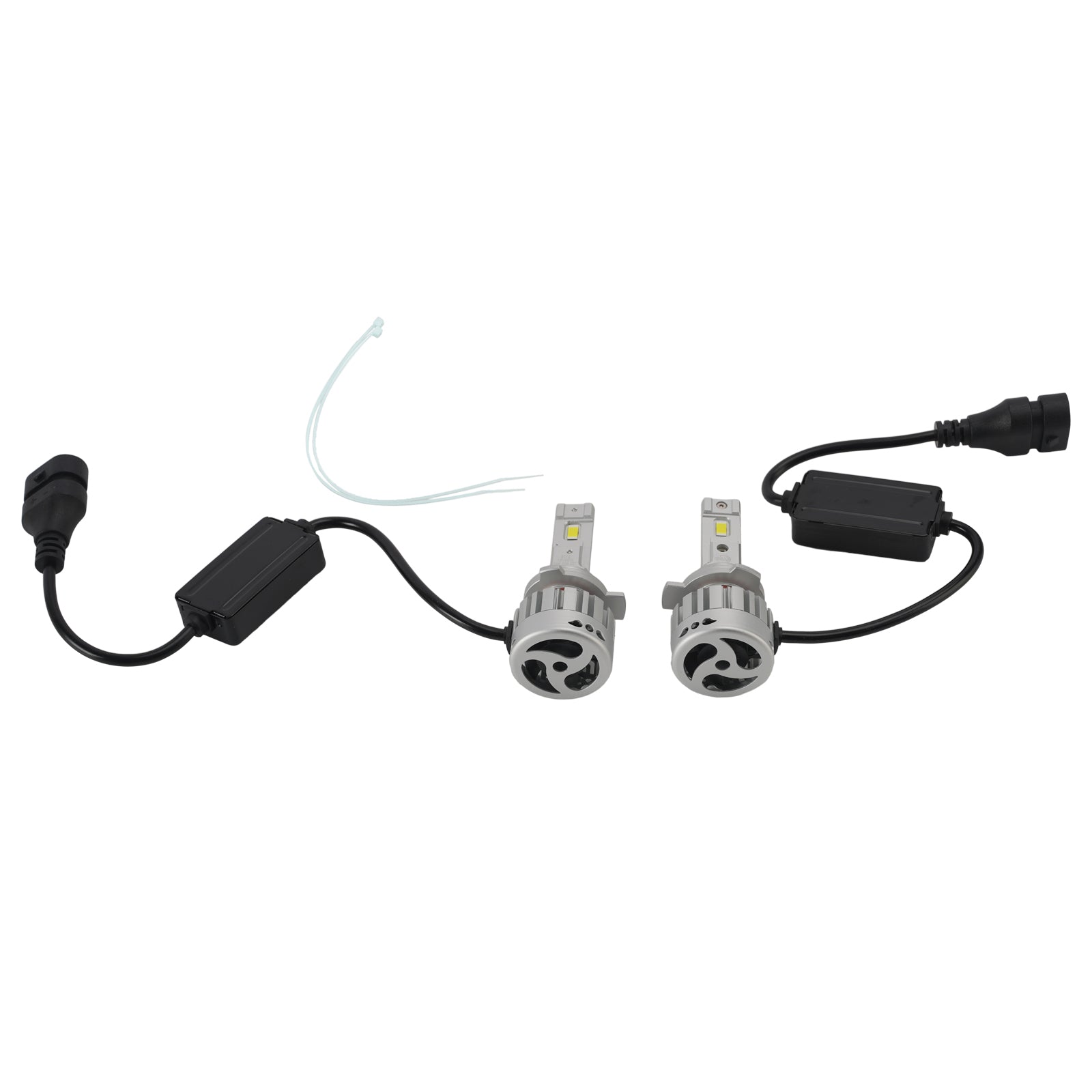 LED Headlight Bulb Kit High Low Beam HIR2 9012 12V 55W 6500K 4000LM For HELLA