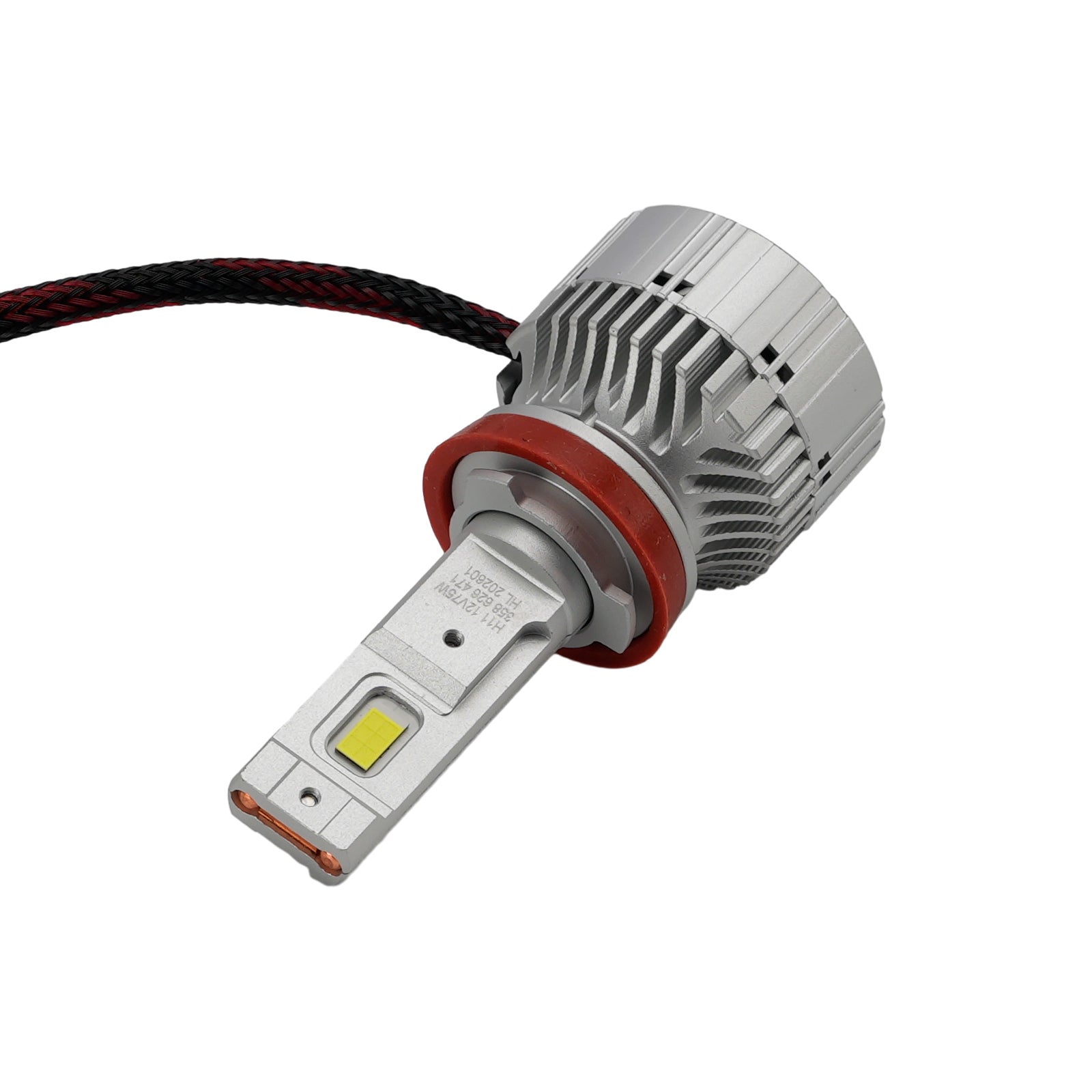 LED Headlight Bulb Kit High Low Beam Lamp H8 H9 H11 12V 75W 6500K For HELLA