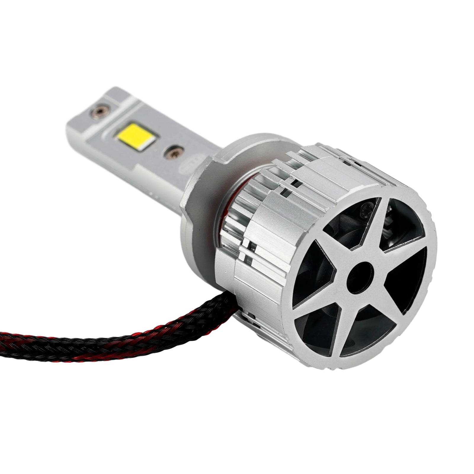 LED Headlight Bulb Kit Hi/Low Beam Lamp HB3/4 9005 9006 12V 75W 6500K For HELLA