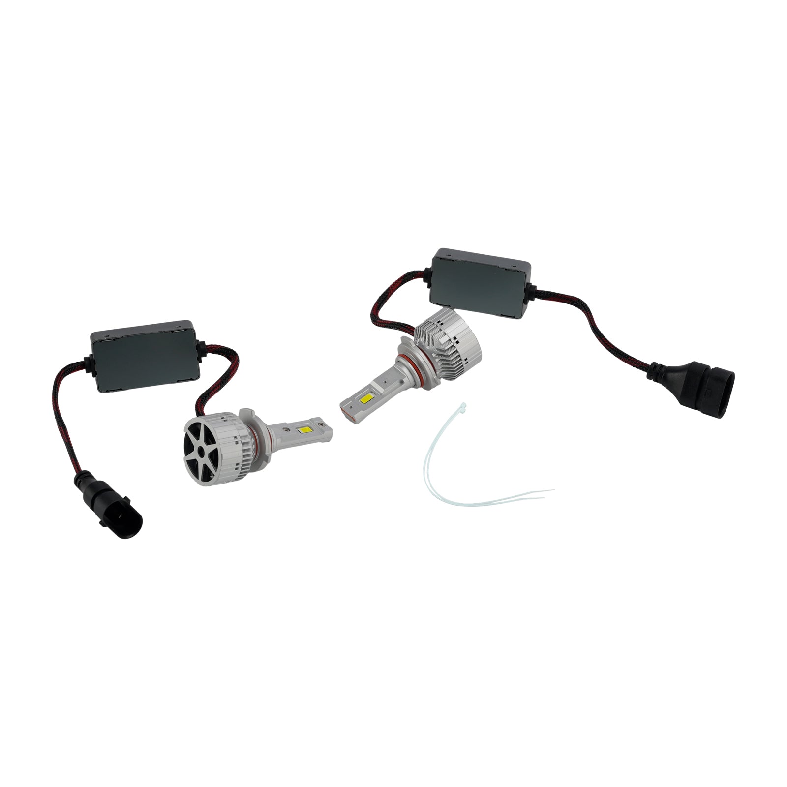 LED Headlight Bulb Kit Hi/Low Beam Lamp HB3/4 9005 9006 12V 75W 6500K For HELLA