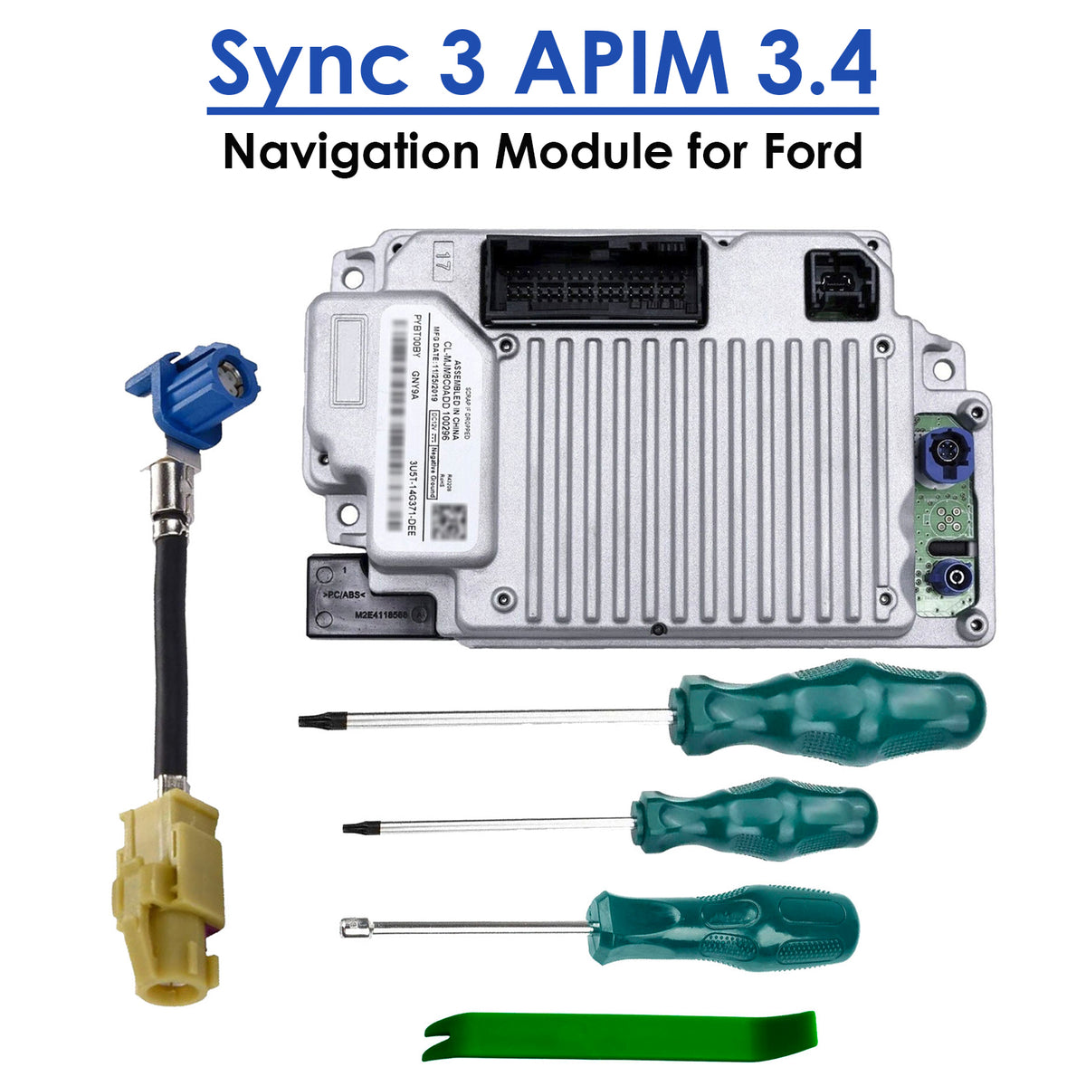 Sync 3 APIM 3.4 Navigation Module for Ford Lincoln Vin Programmed NAV