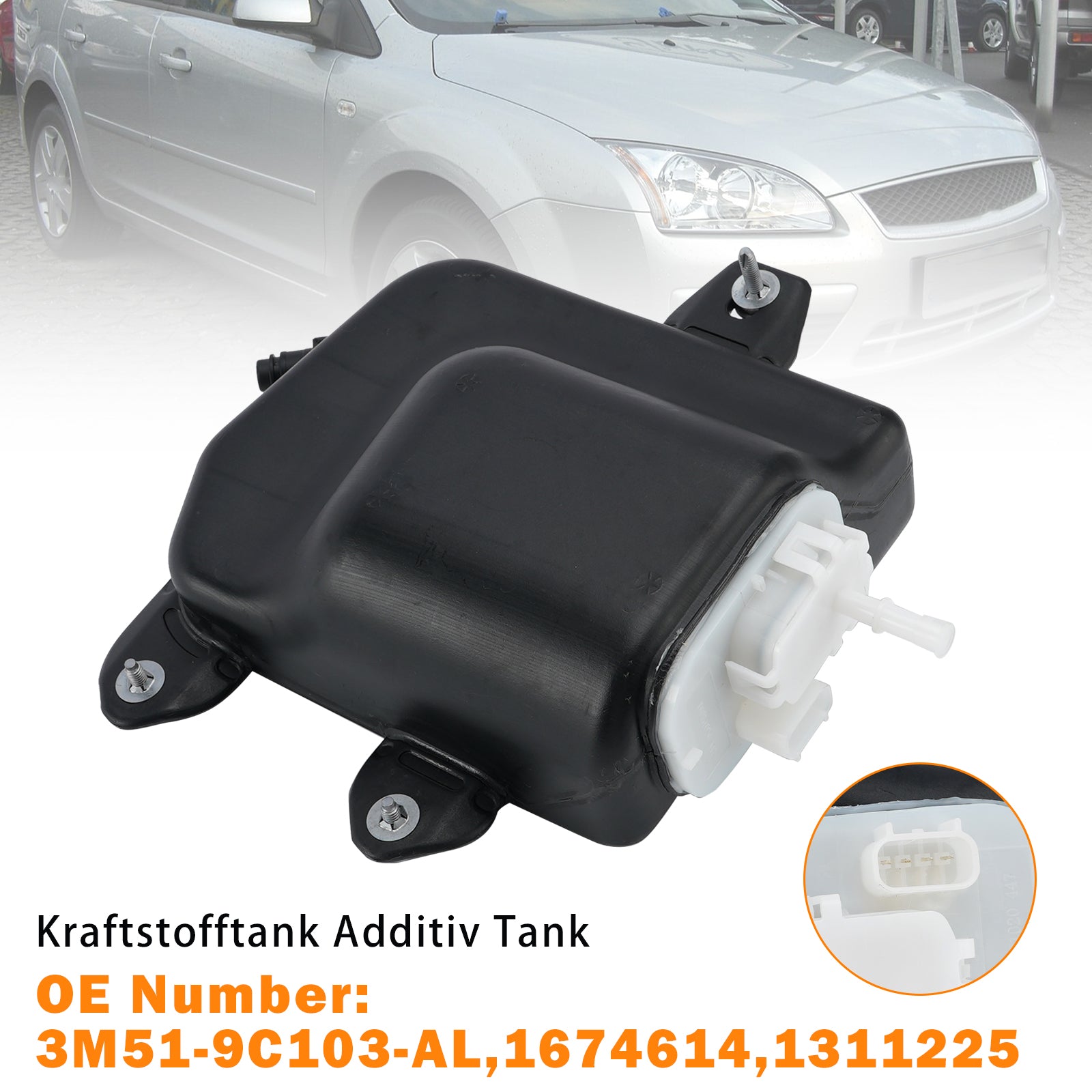 Fuel Additive Tank 3M51-9C103-AL 1674614 For Ford C-Max DM2 Focus II DA DB