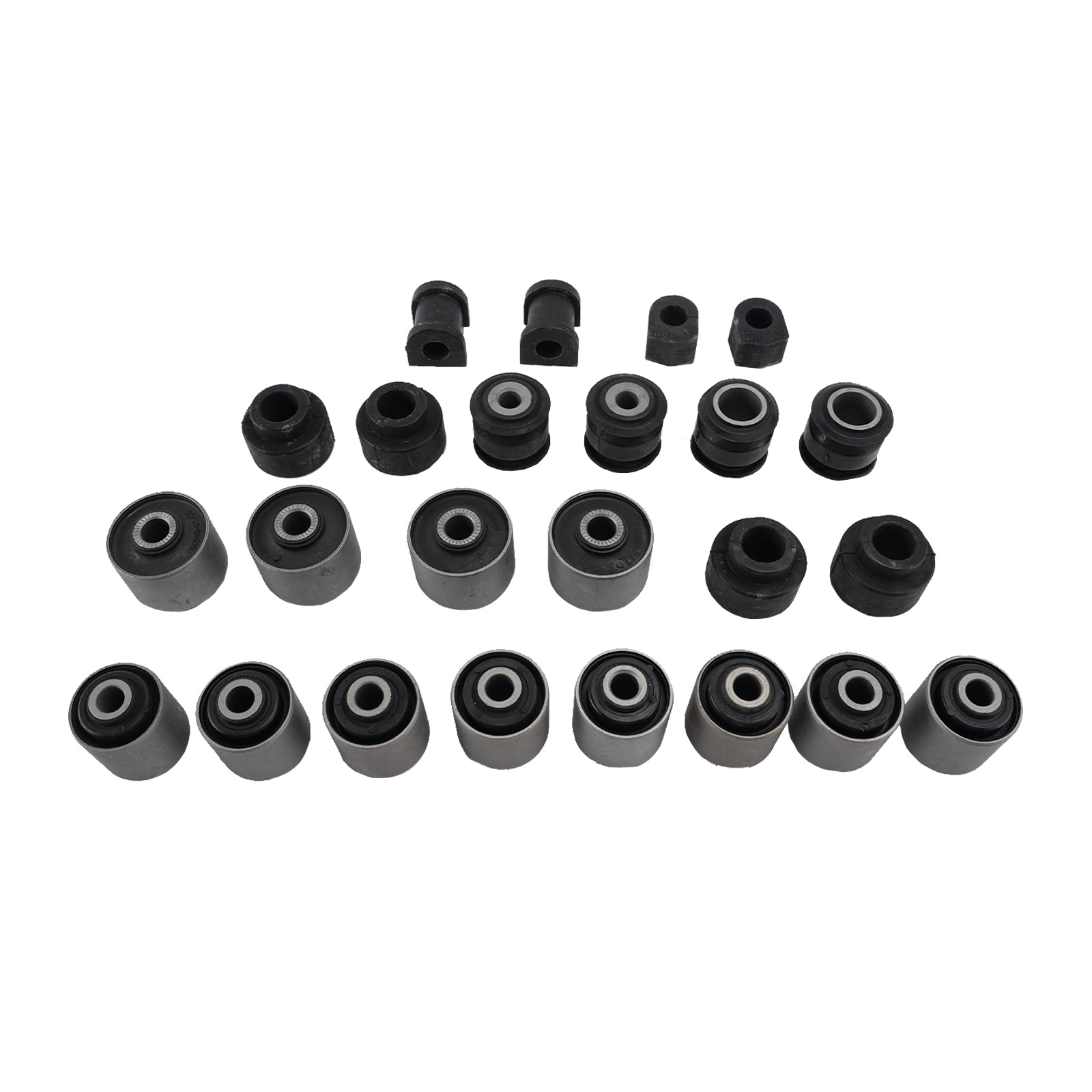 24PCS Full Suspension Arm Bush Kit For Nissan Patrol GQ Y60 GU Y61 1988-2000