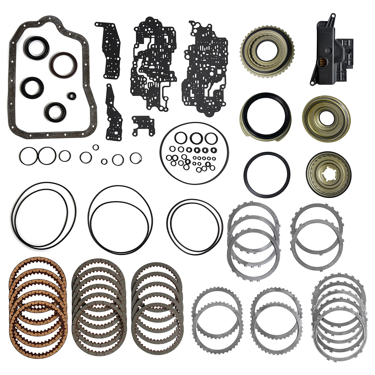 2009-2012 Toyota Camry 2.4 Transmission Master Rebuild Kit W Filter U760F U760E Generic