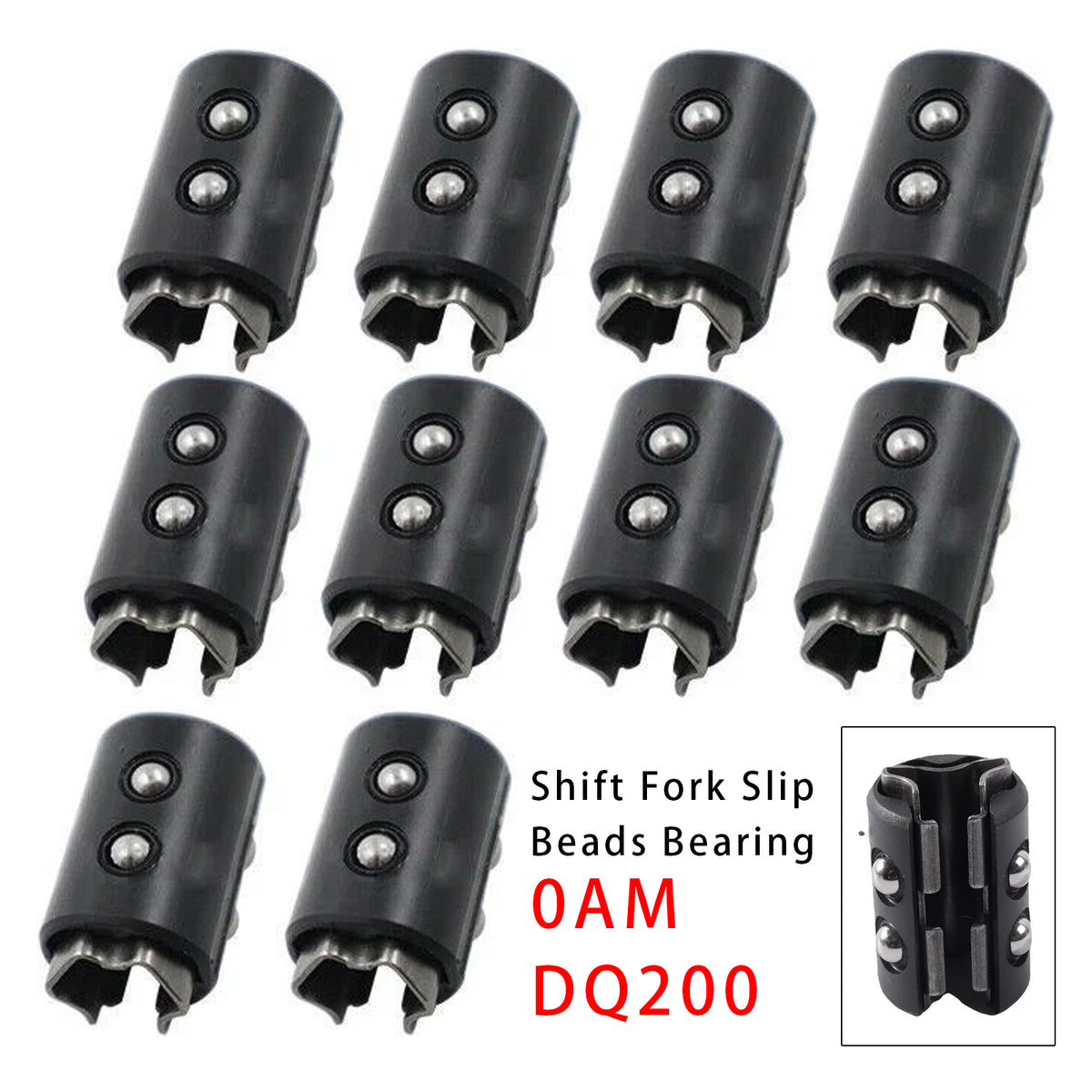 2008-2011 VW Jetta Wagon 2.0L 10PCS Gearbox Shift Fork Slip Beads 217127A DQ200 Generic