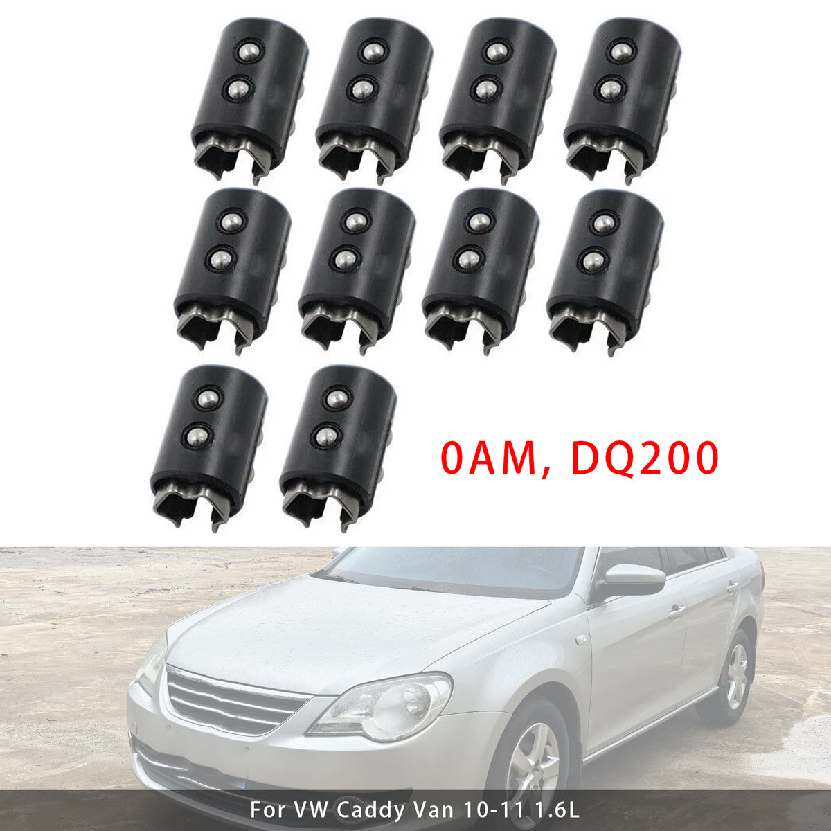 2010-2011 VW Sharan 1.4L 10PCS Gearbox Shift Fork Slip Beads 217127A DQ200 Generic