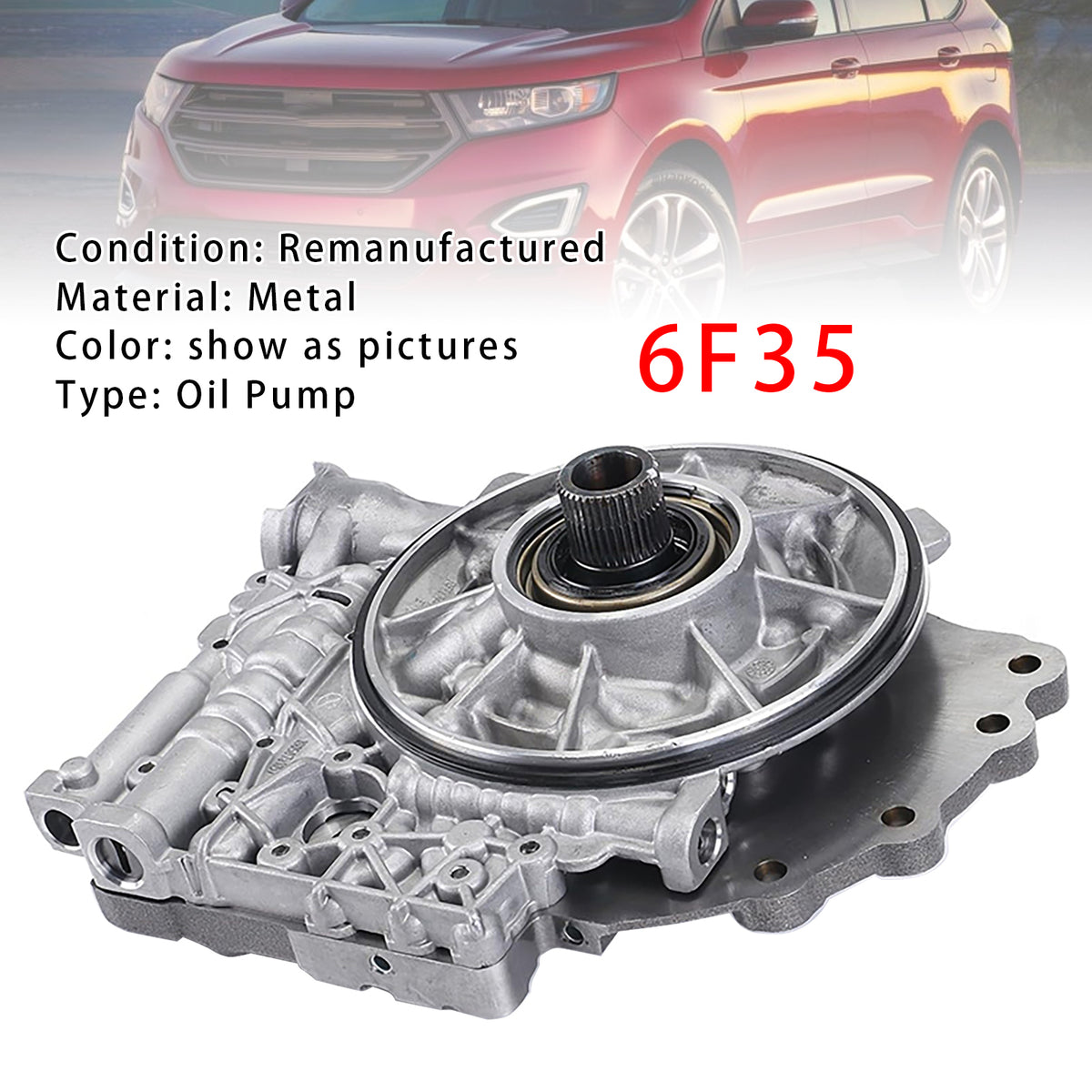 2009-2019 6F35 Transmission Front Oil Pump 9L8Z-7A103J 9L8Z-7A103-B Generic
